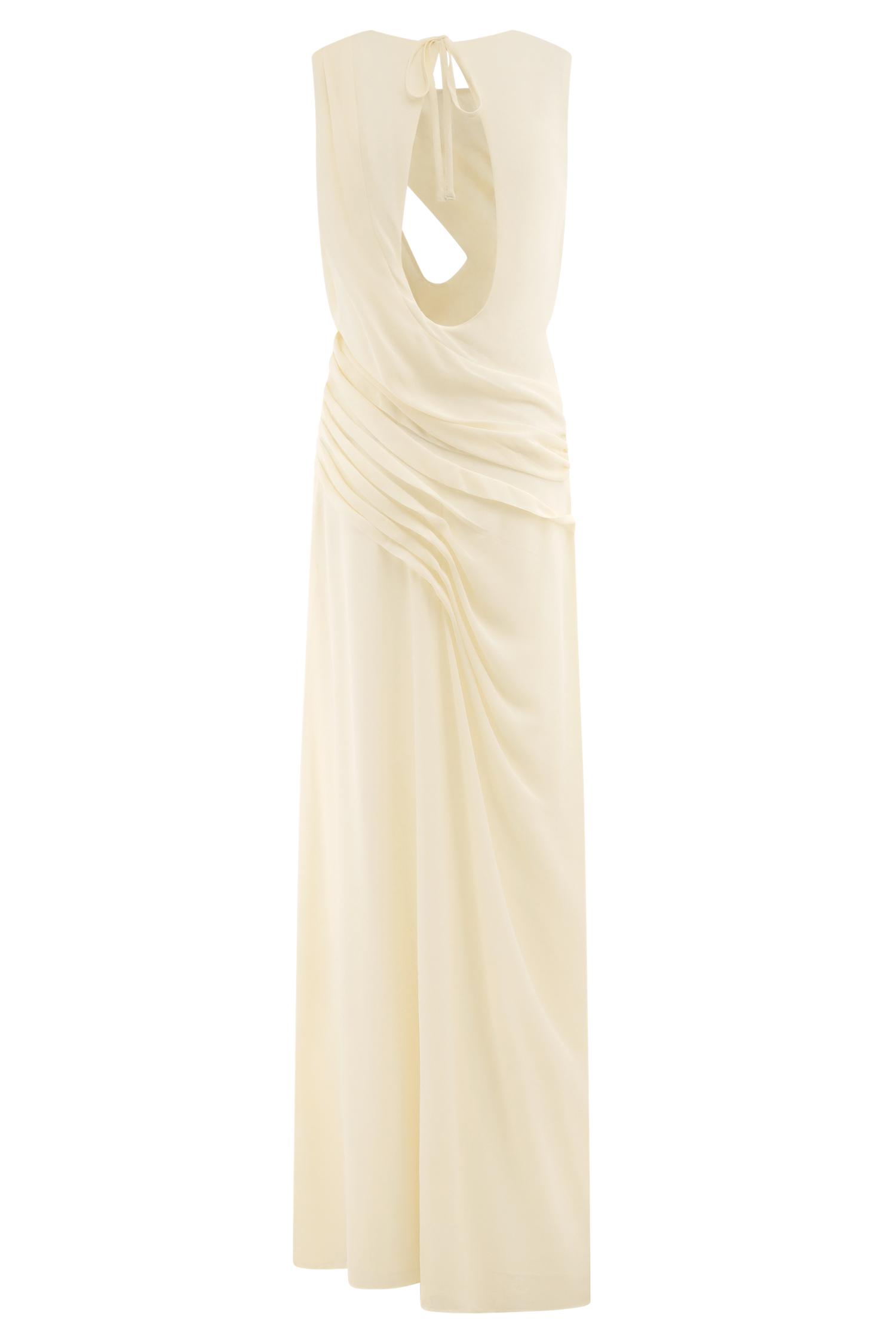 Oria Chiffon Maxi Dress - Ivory Product Image