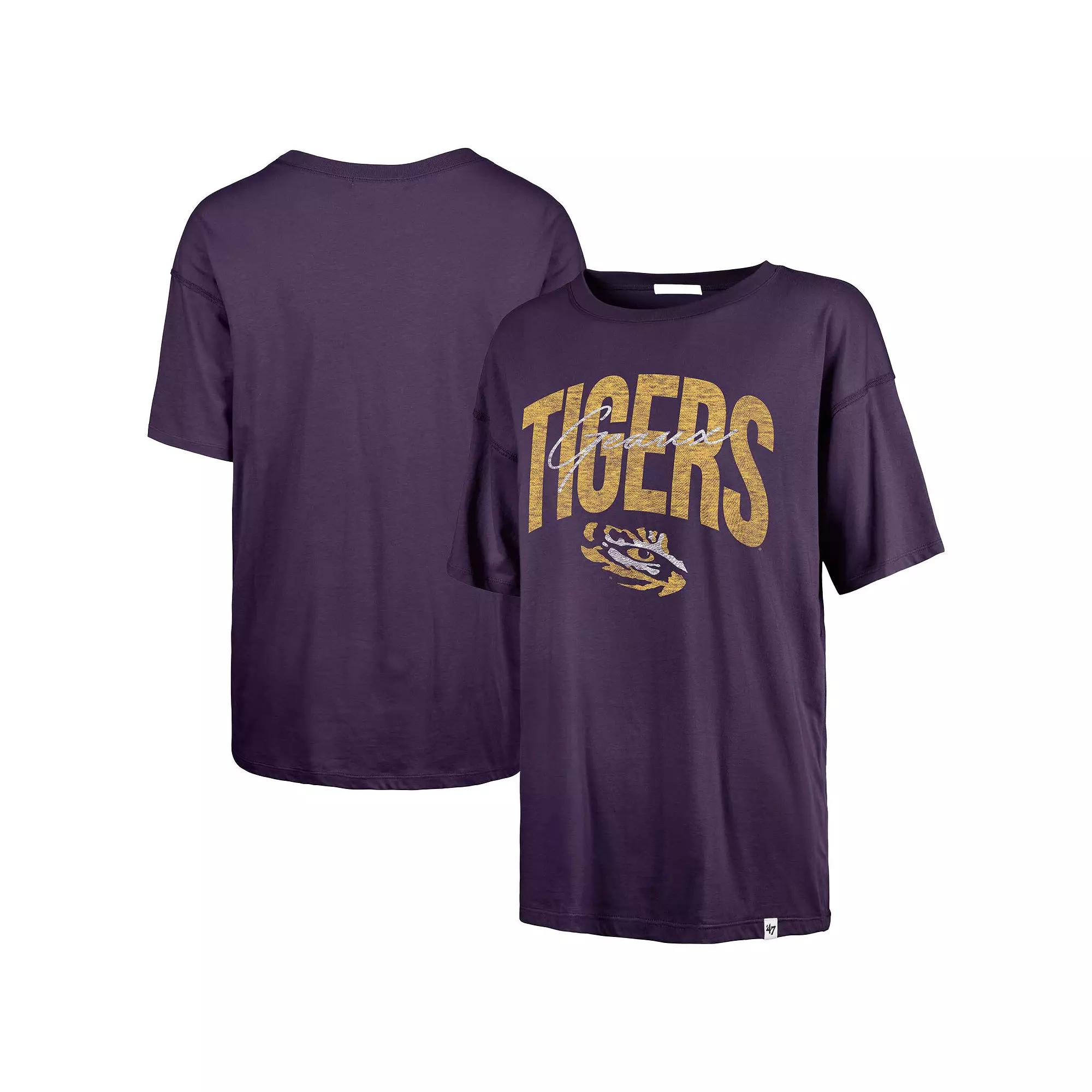 Women's '47 Purple LSU Tigers Muse Sadie T-Shirt,  Product Image