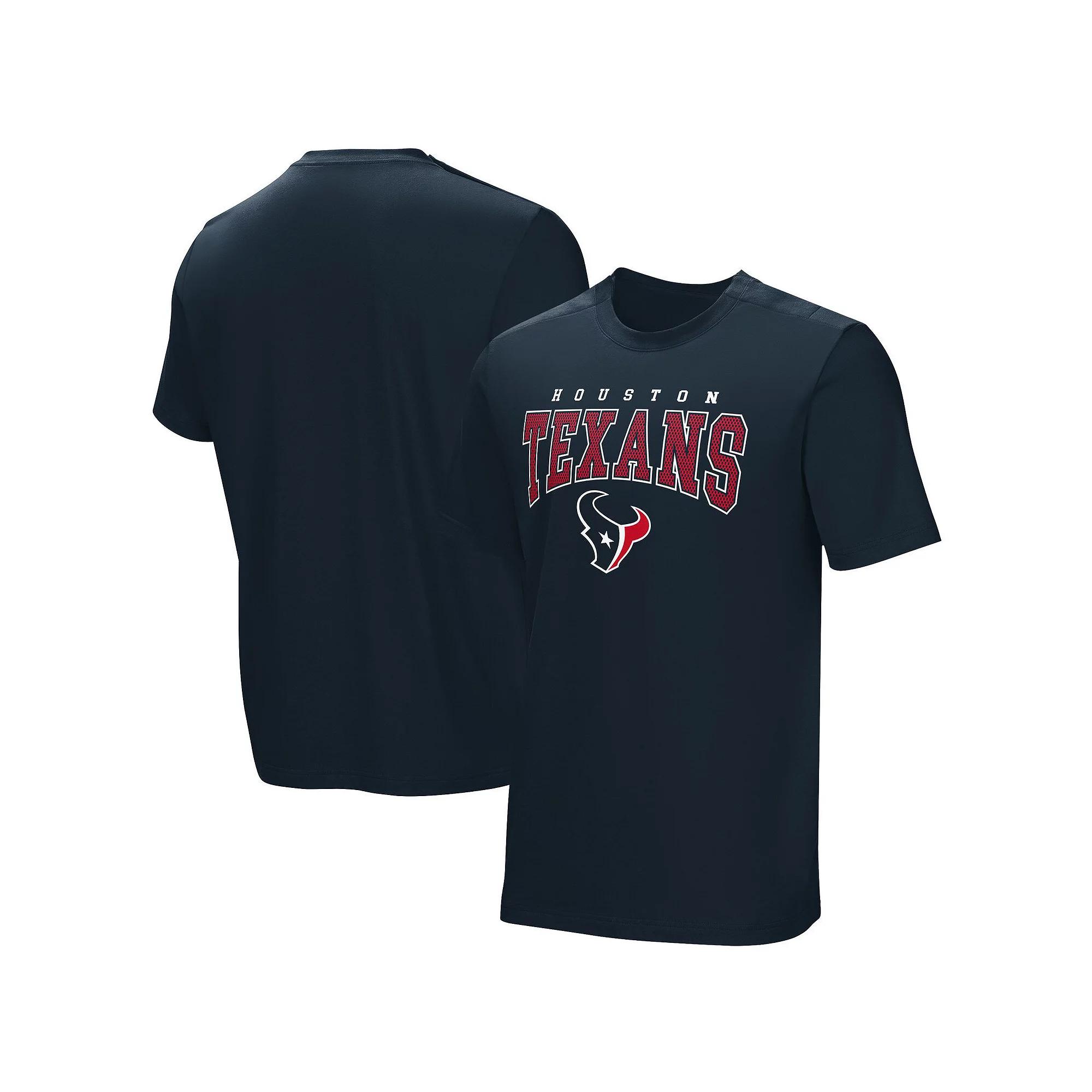 Men's Navy Houston Texans Home Team Adaptive T-Shirt,  Product Image