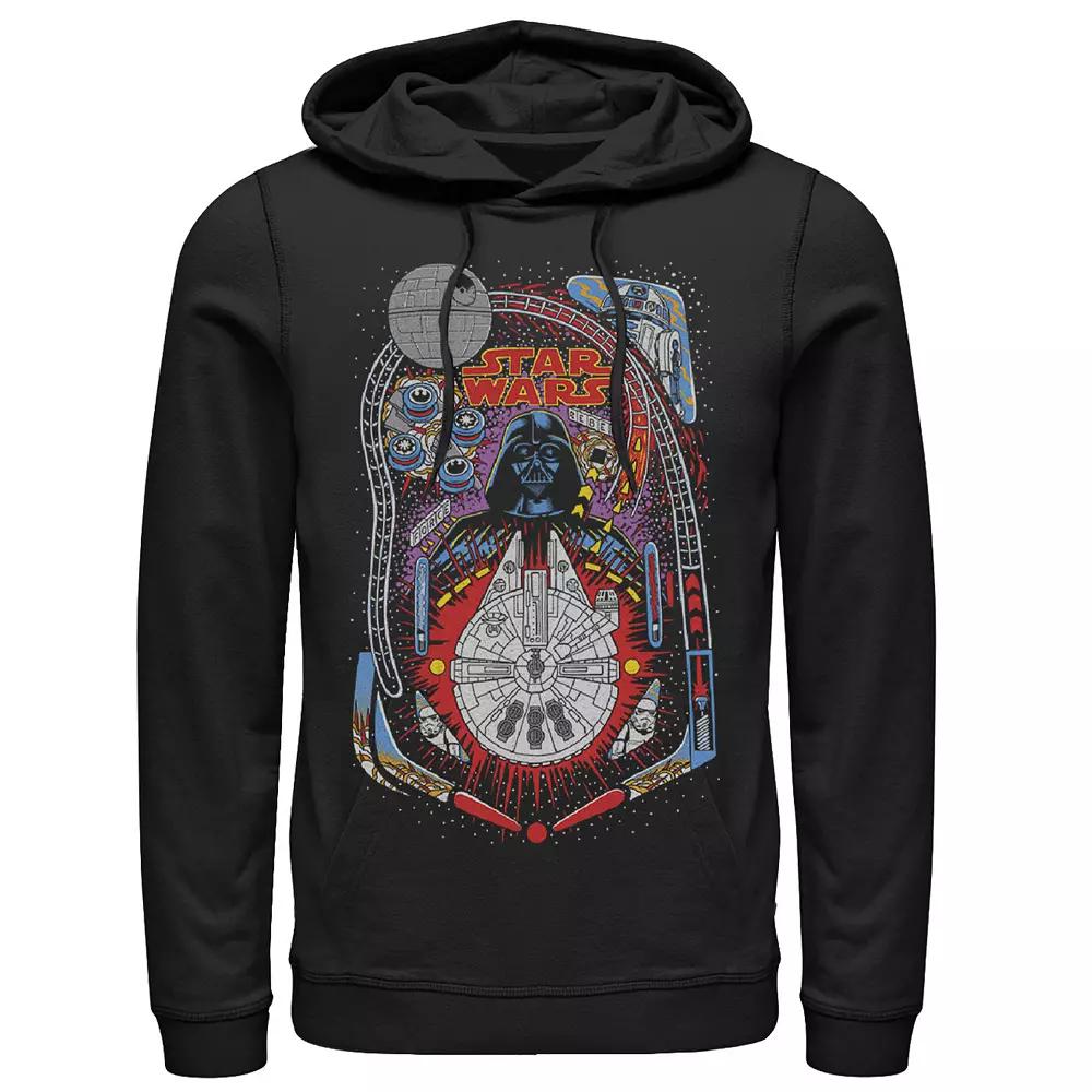 Men's Star Wars Darth Vader Death Star Pinball Hoodie,  Product Image