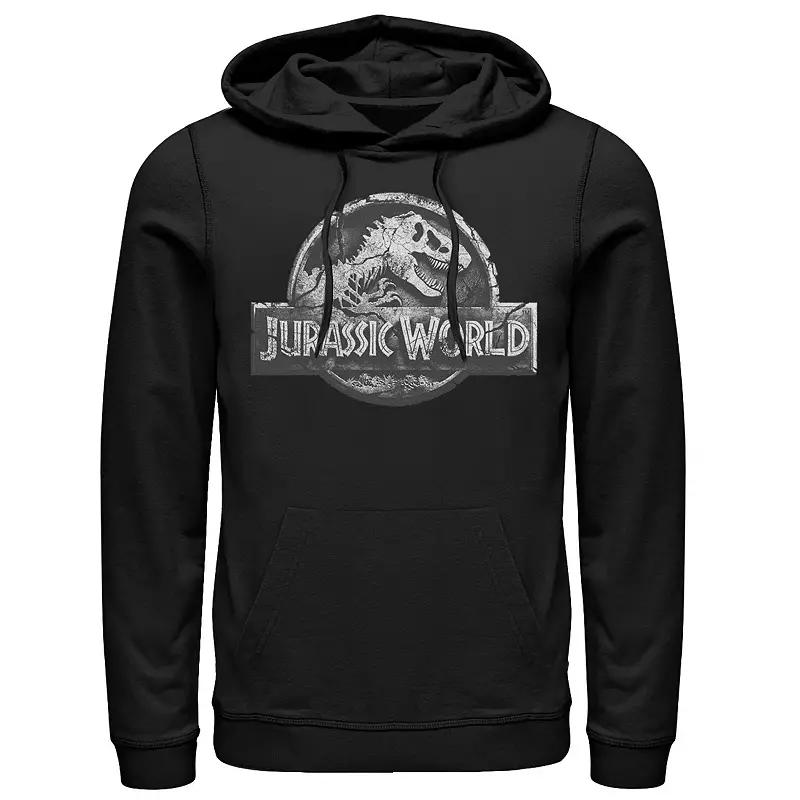 Men's Jurassic World Two Return Stone Logo Hoodie,  Product Image