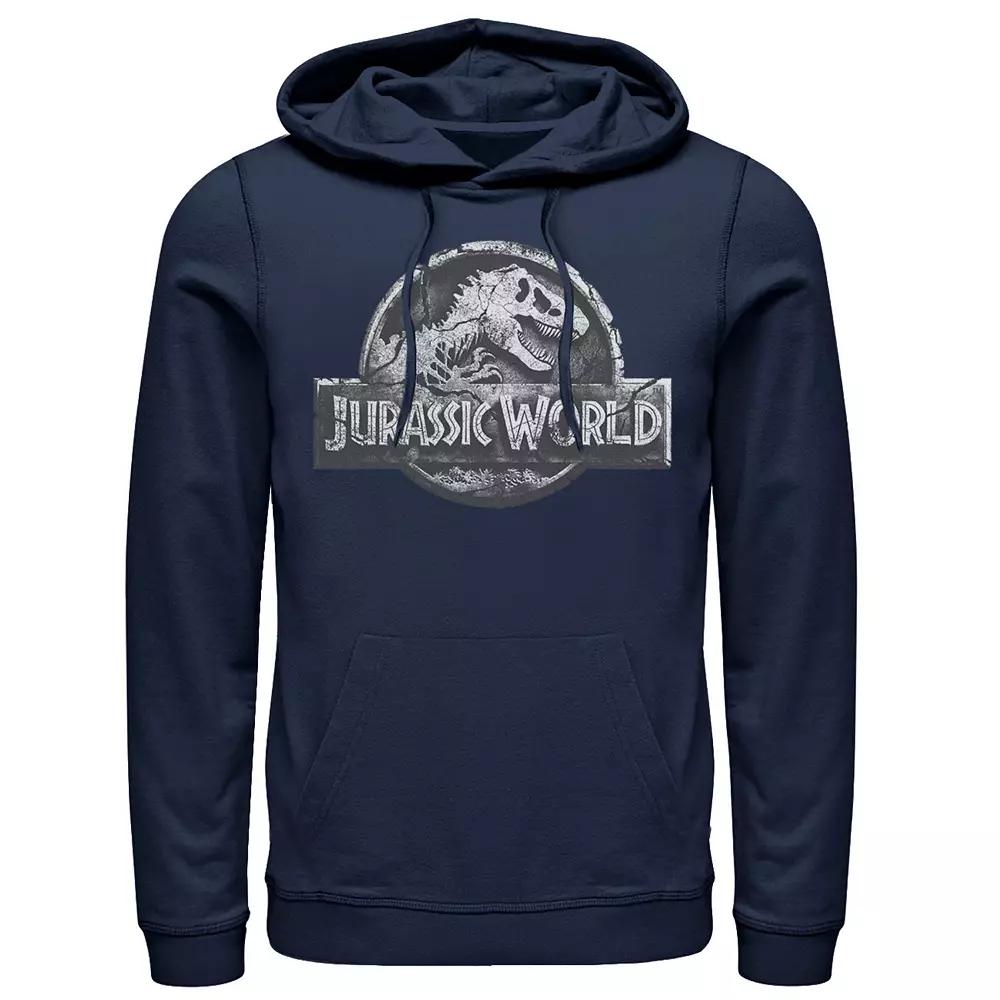 Men's Jurassic World Two Return Stone Logo Hoodie,  Product Image