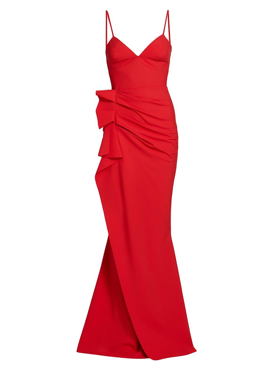 Womens Gustina Ruffled Sweetheart Gown Product Image