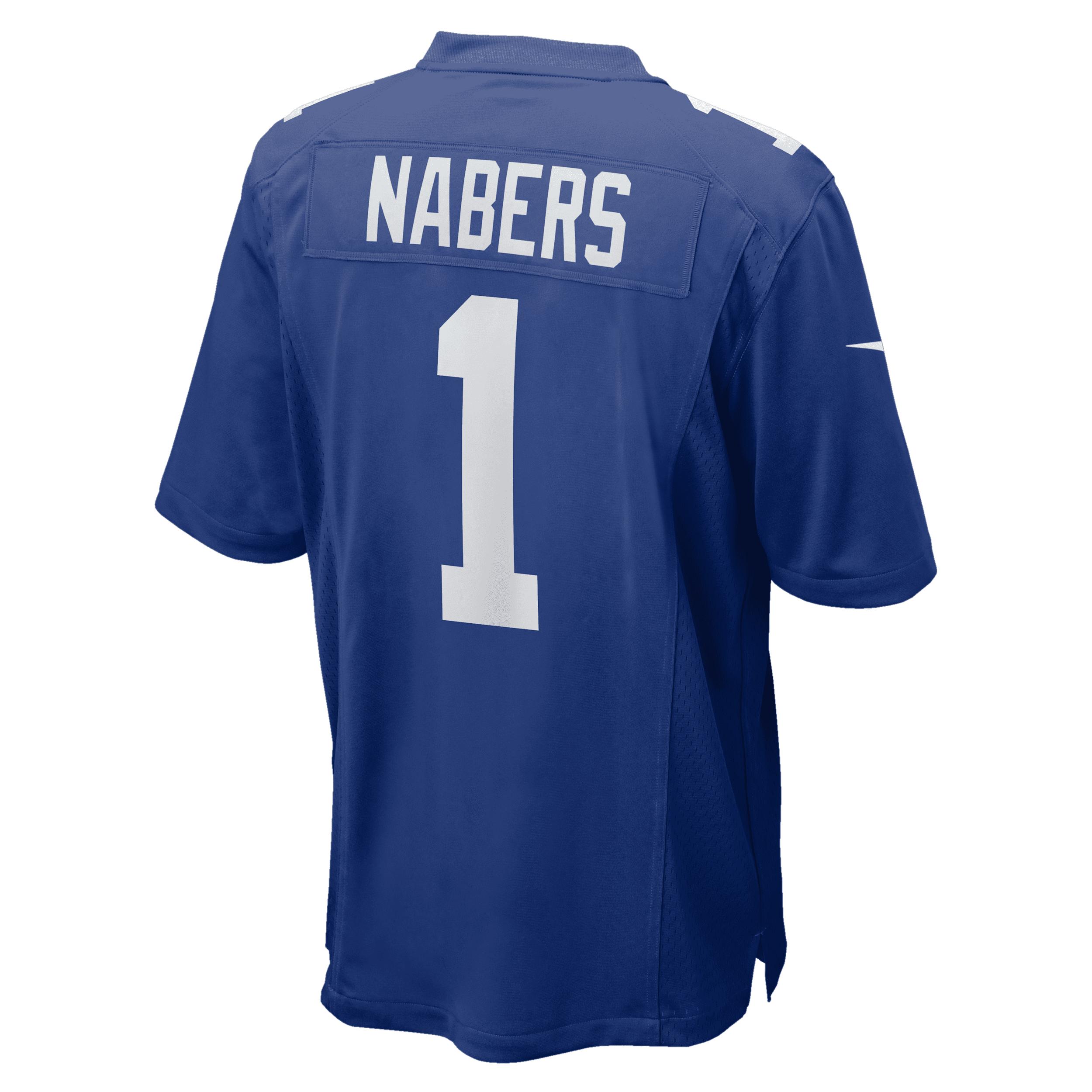 Malik Nabers New York Giants Nike Mens NFL Game Jersey | 67NMNGGH8IF-6ZC Product Image