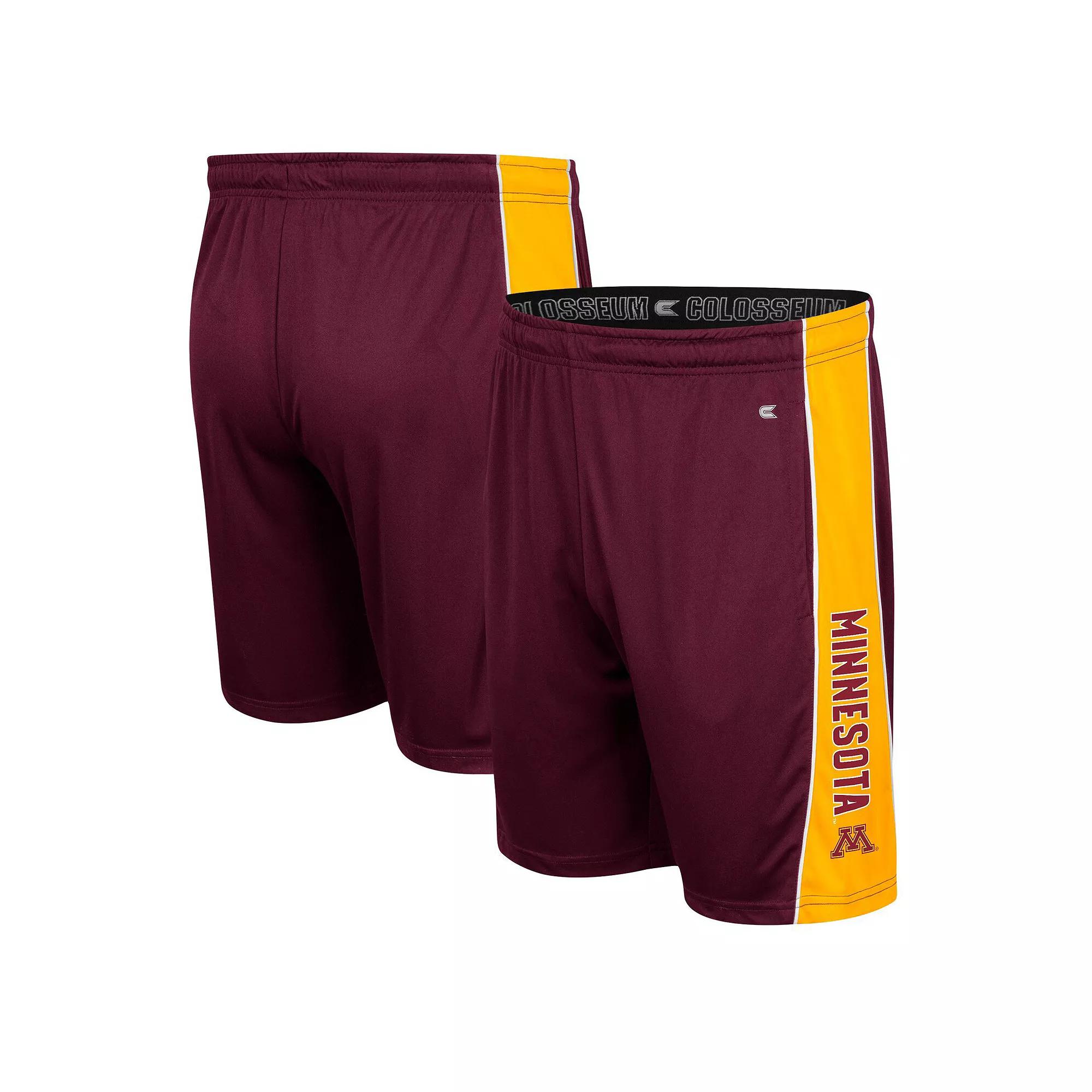Men's Colosseum Maroon Minnesota Golden Gophers Panel Shorts, Size: 2XL, Red Product Image
