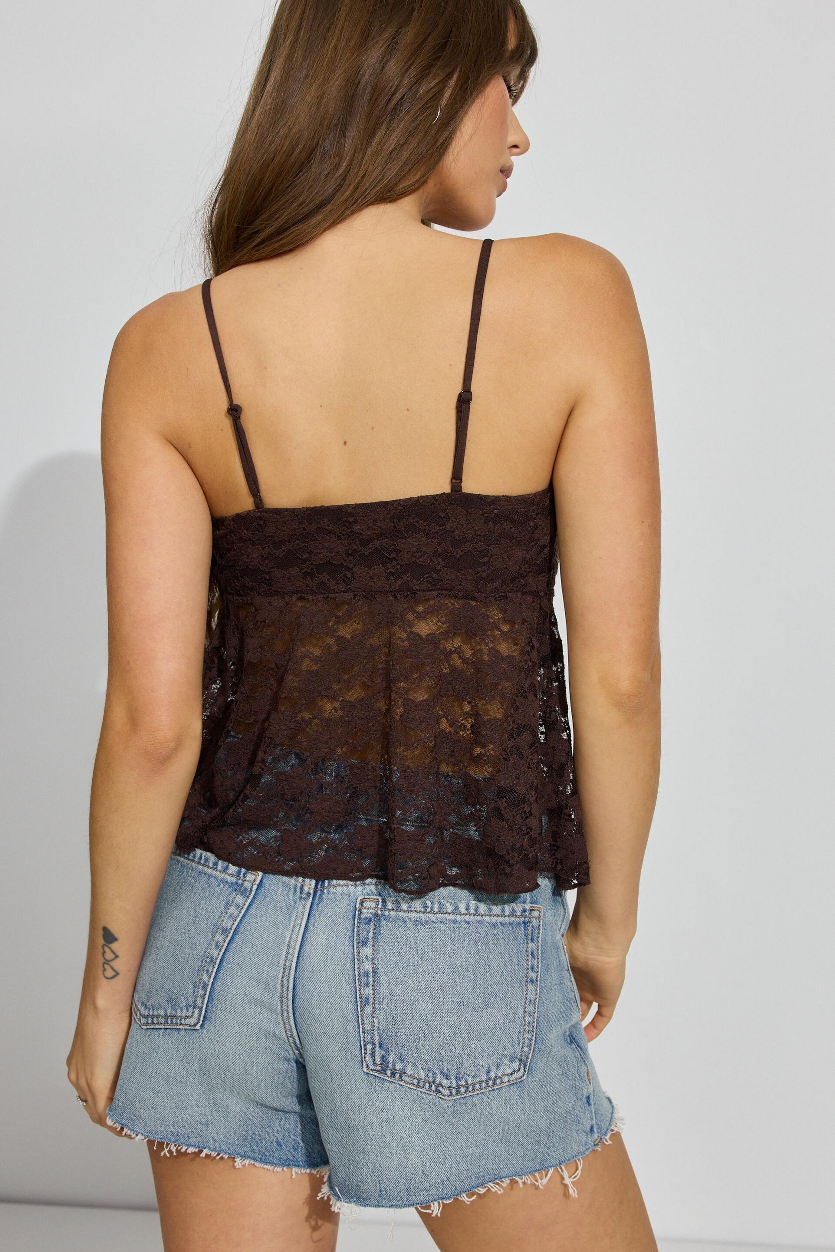 Lace Flyaway Cami Top Product Image