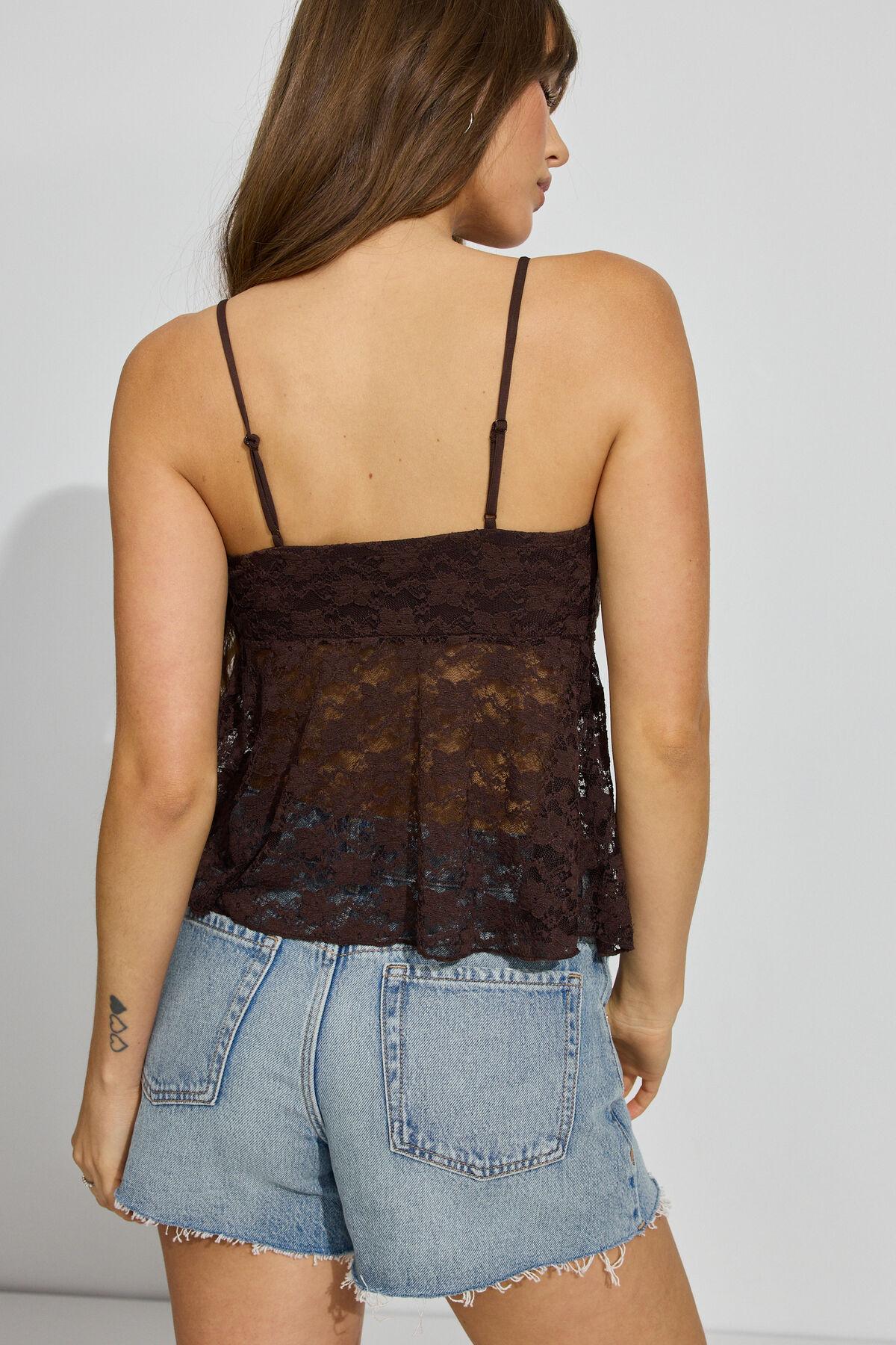 Lace Flyaway Cami Top Product Image