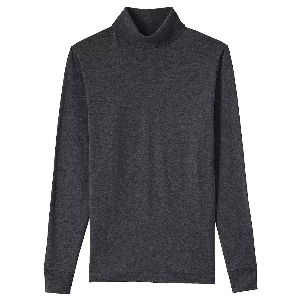 Big & Tall Lands' End Super-T Turtleneck, Men's,  Product Image