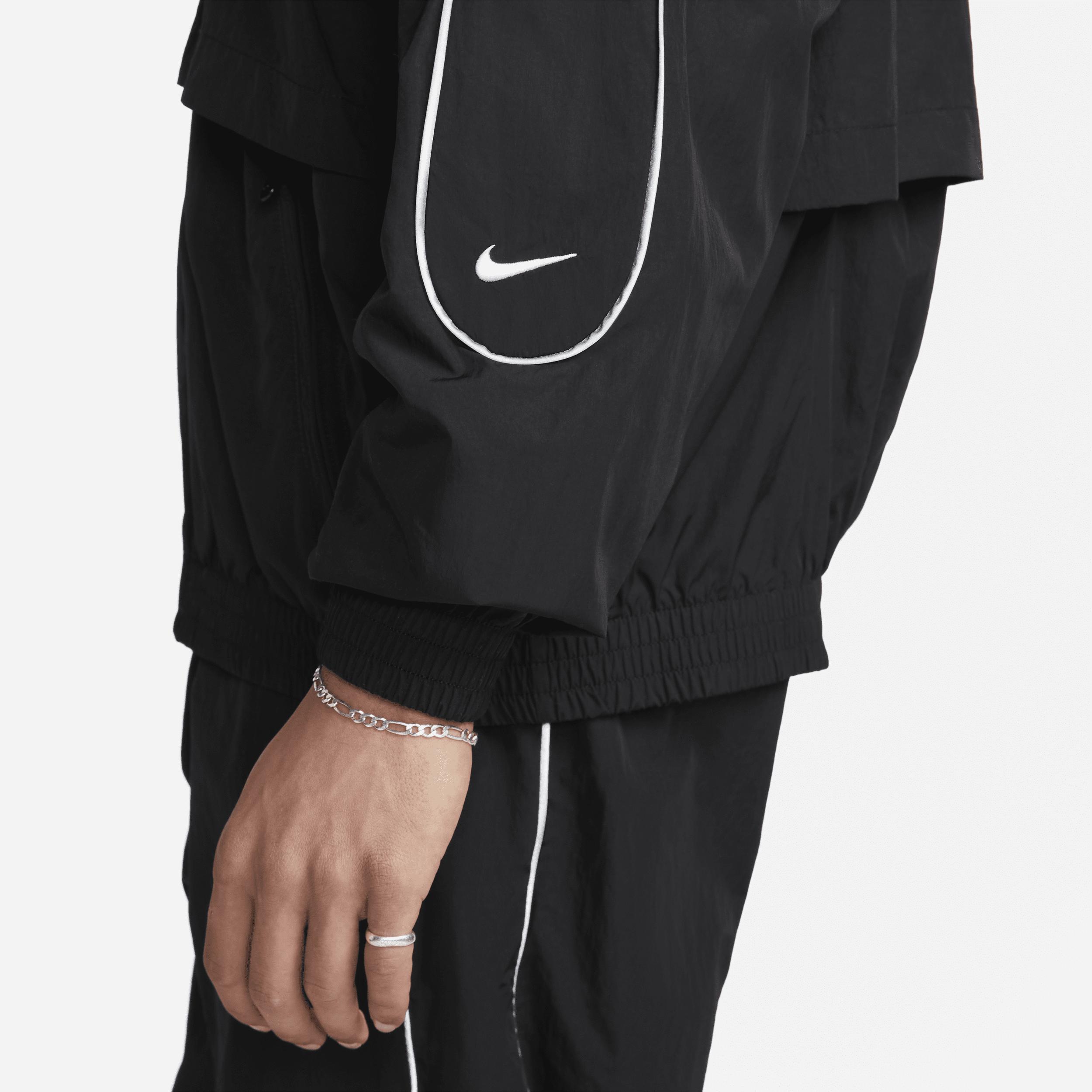Men's Nike Sportswear Solo Swoosh Woven Track Jacket Product Image