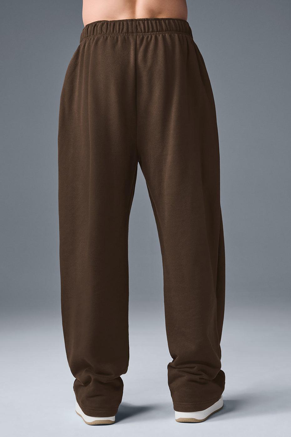 Accolade Straight Leg Sweatpant - Espresso Product Image