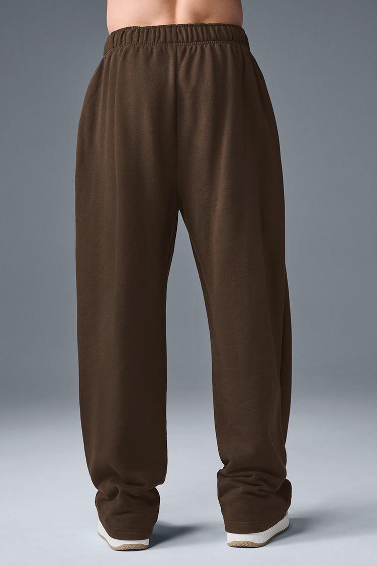 Accolade Straight Leg Sweatpant - Espresso Product Image