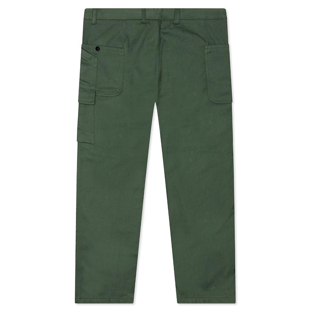 Straight Fit Cargo Pants - Olive Green Male Product Image
