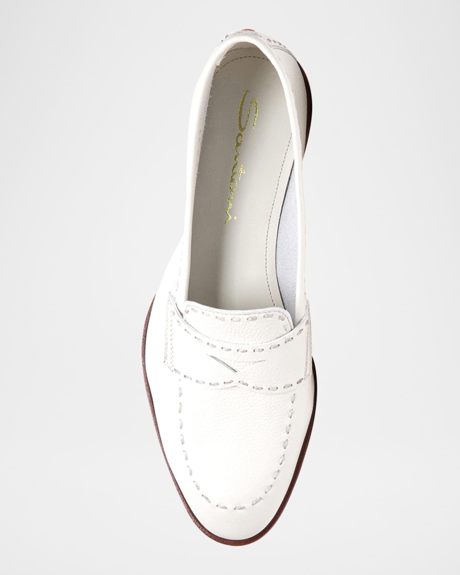 Marlene Leather Penny Loafers Product Image