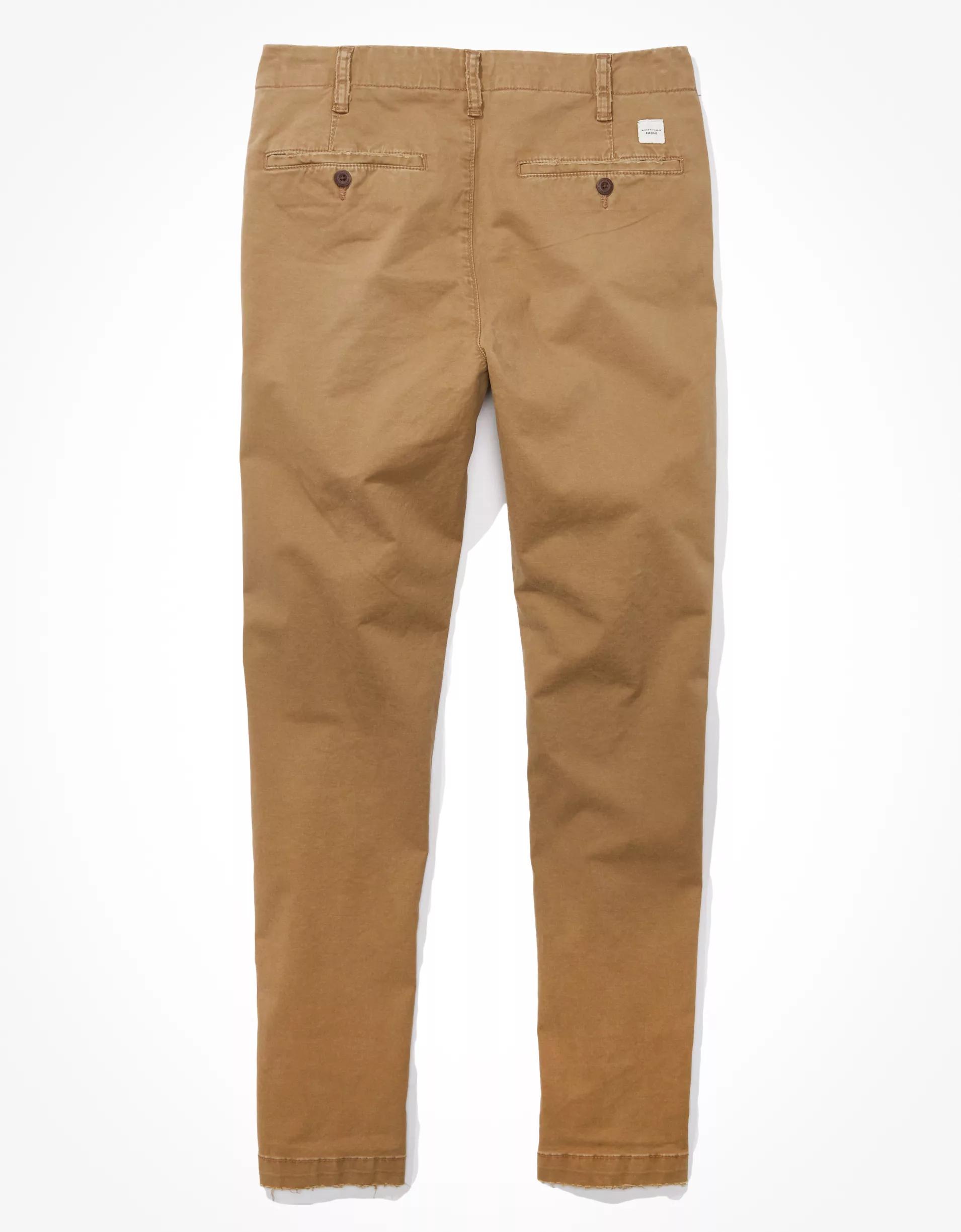 AE Flex Athletic Skinny Lived-In Khaki Pant Product Image
