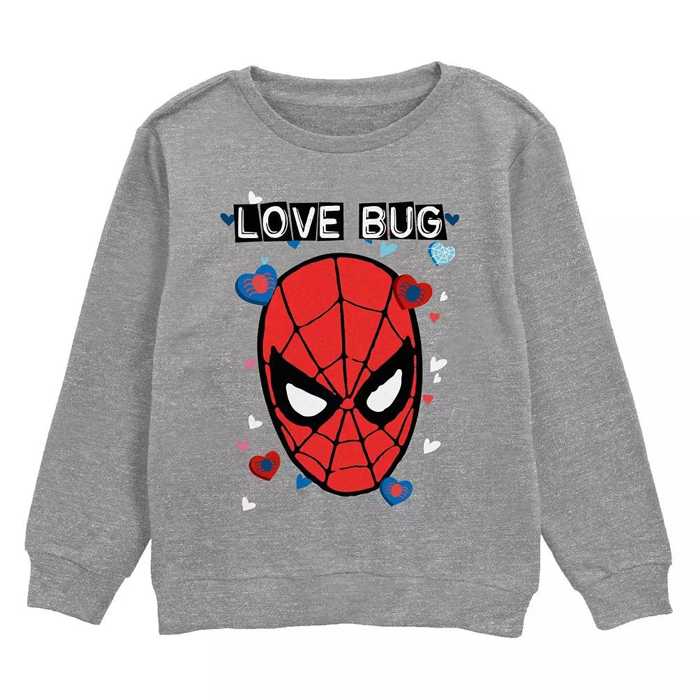Boys 8-20 Marvel Spider-Man Love Bug Fleece Sweatshirt, Boy's,  Product Image