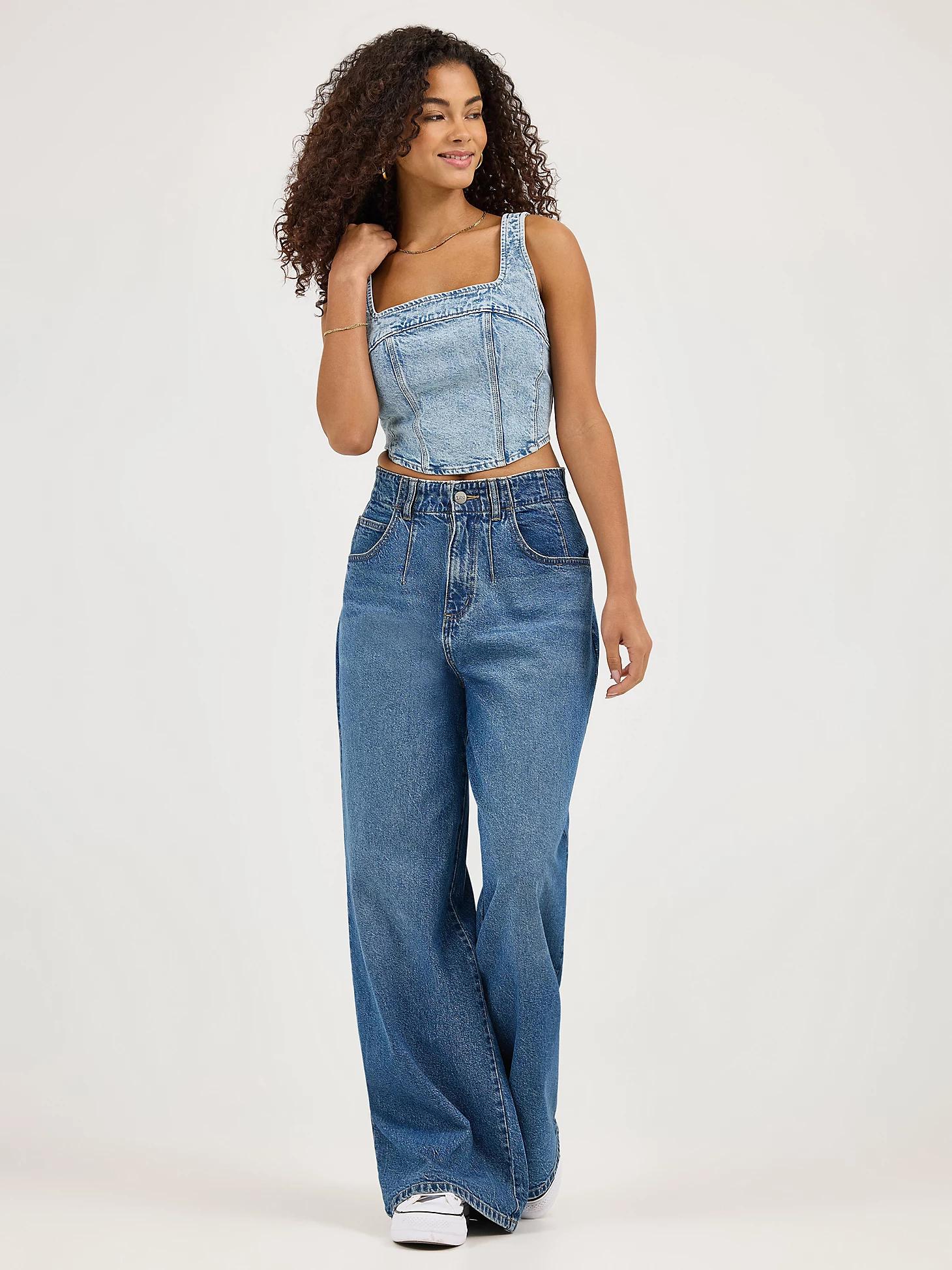 Women's Slim Corset Tank | Women's Tops & Tees | Lee® Product Image