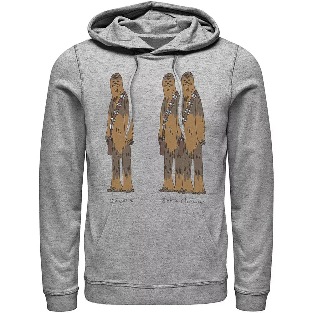 Men's Star Wars Chewie & Extra Chewie Hoodie,  Product Image