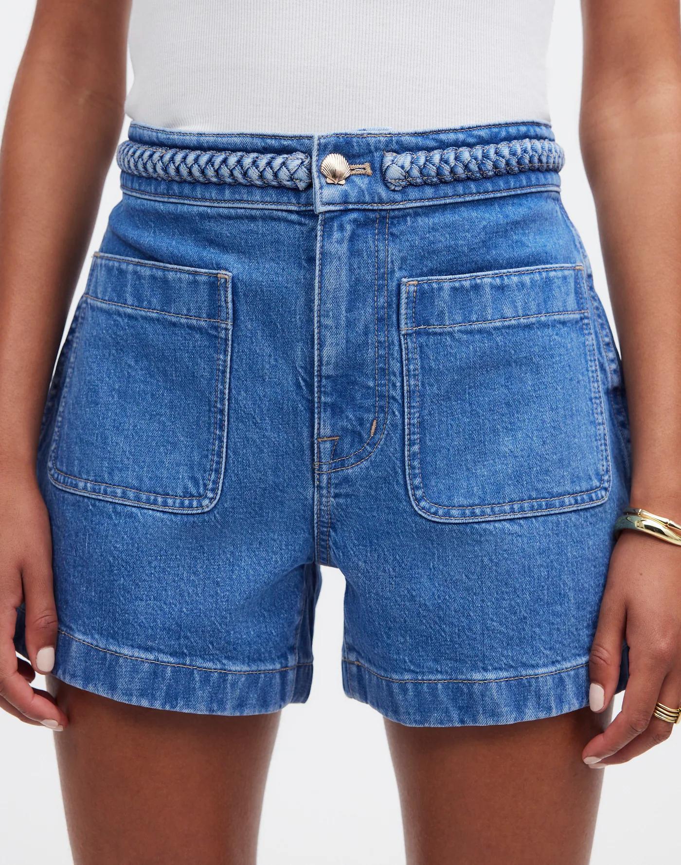 Madewell x Lisa Says Gah! The Denim Emmett Short: Patch Pocket Edition Product Image
