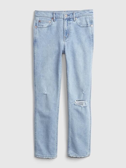 Mid Rise Vintage Slim Jeans Product Image