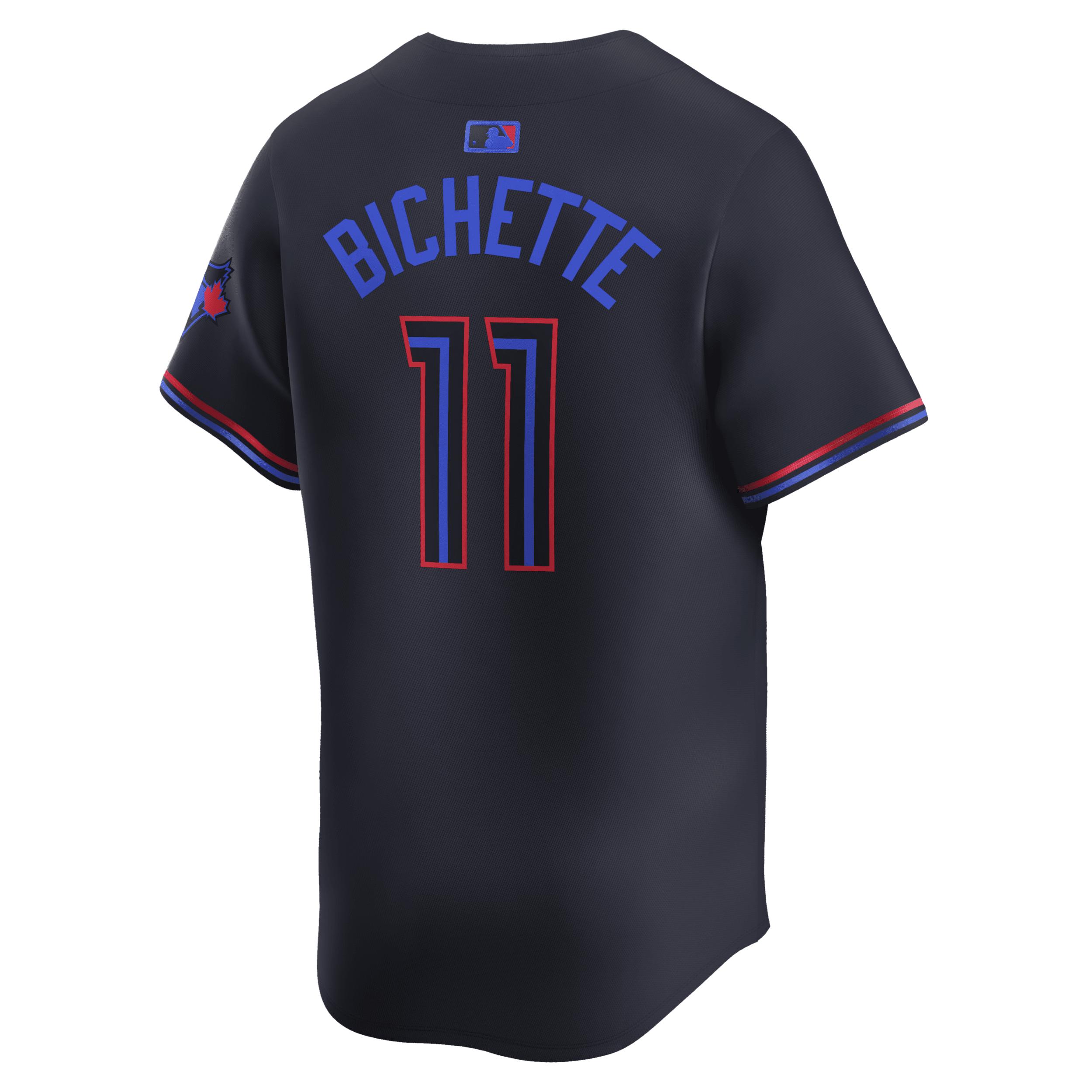 Bo Bichette Toronto Blue Jays City Connect Nike Mens Dri-FIT ADV MLB Limited Jersey | T7LMTO9TO9-012 Product Image