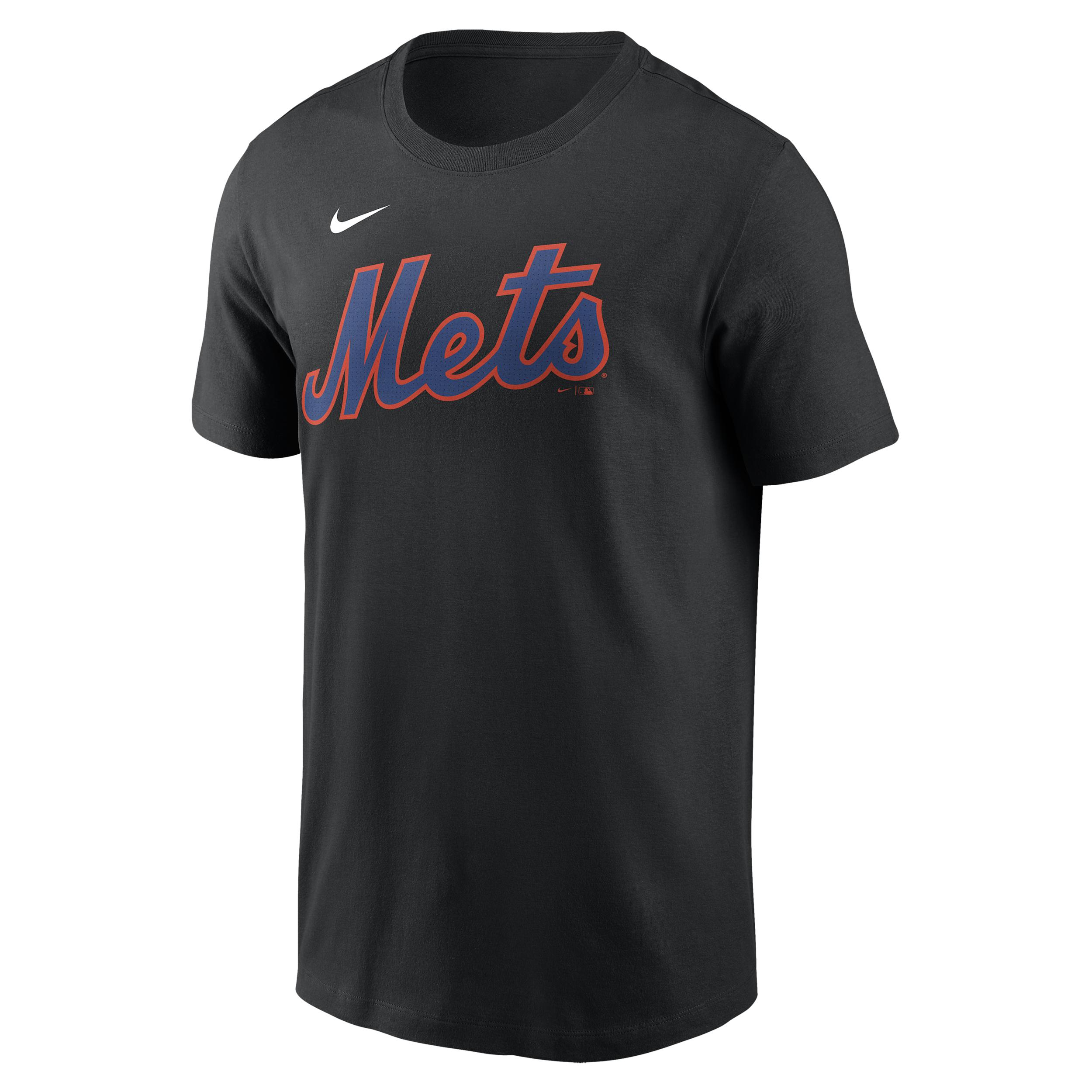 Francisco Lindor New York Mets Fuse Nike Mens MLB T-Shirt | N19900ANM9-YK4 Product Image