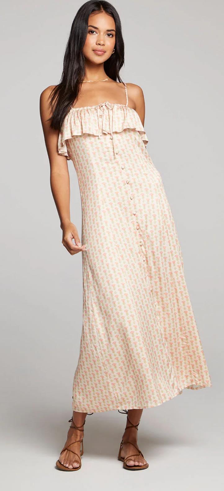 Rose Bloom Maxi Dress Product Image