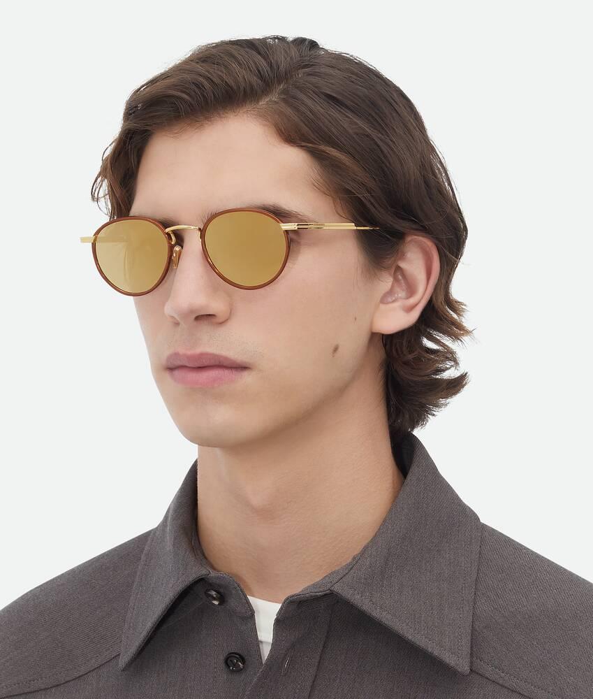 Classic Panthos Sunglasses in Gold/gold/gold Product Image
