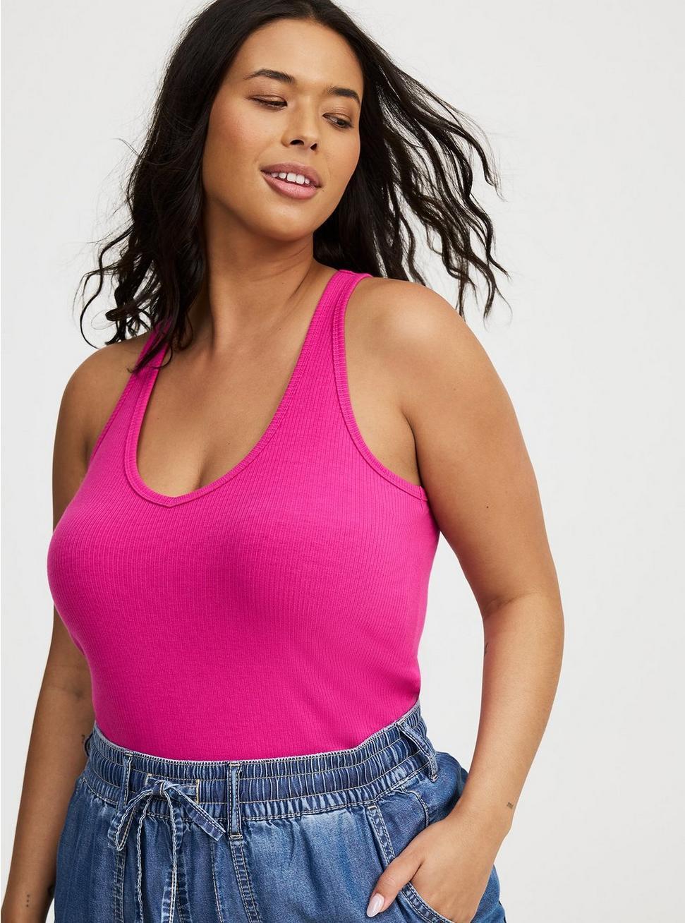 V-Neck Racerback Tank Product Image