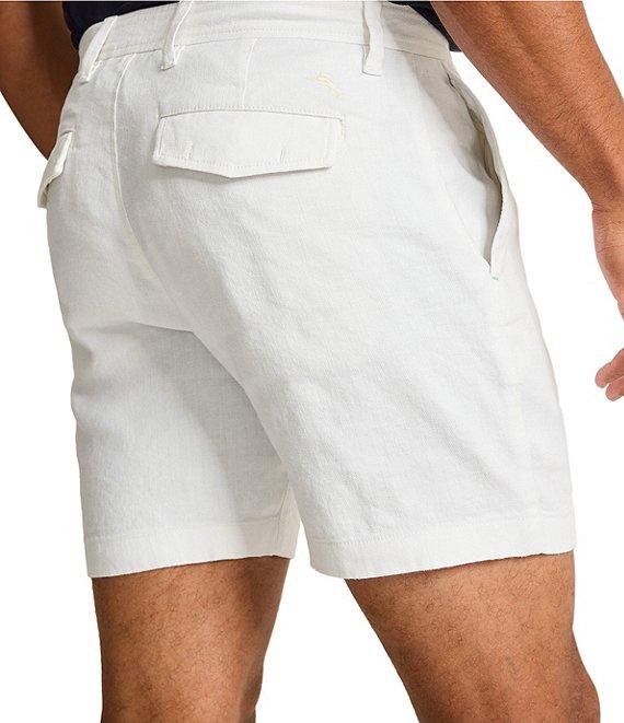 Tommy Bahama Beach Coast Linen 7#double; Inseam Shorts Product Image