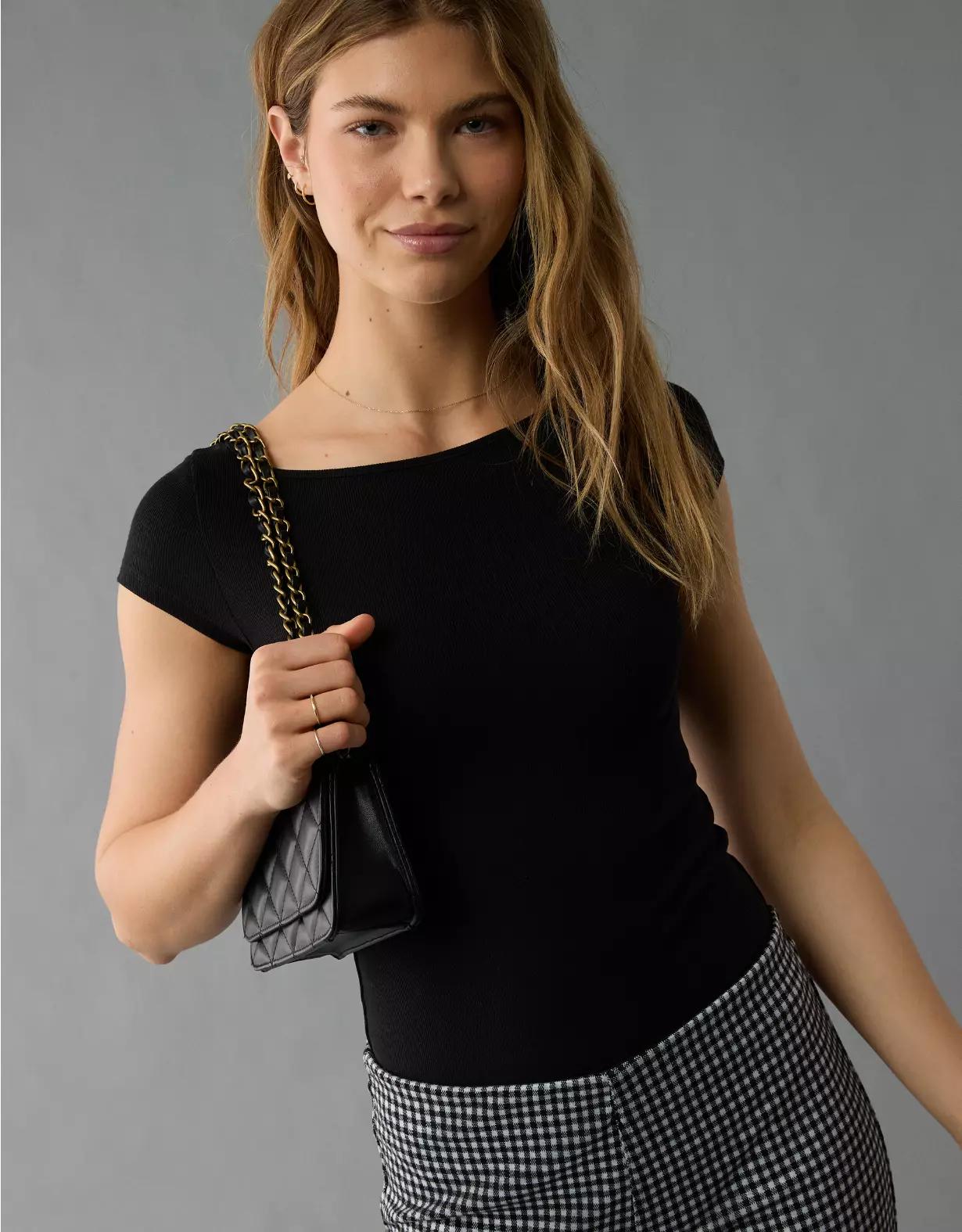 AE Boat Neck Bodysuit Product Image