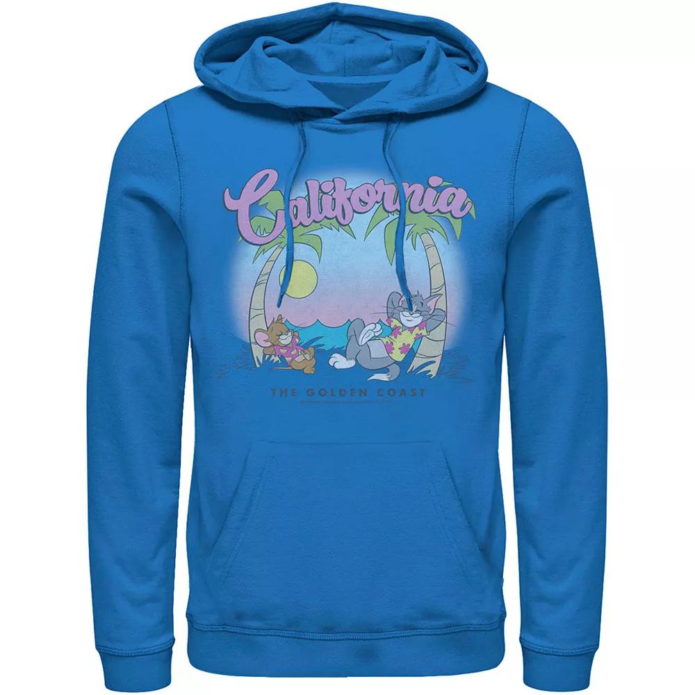Men's Tom & Jerry California Golden Coast Hoodie,  Product Image
