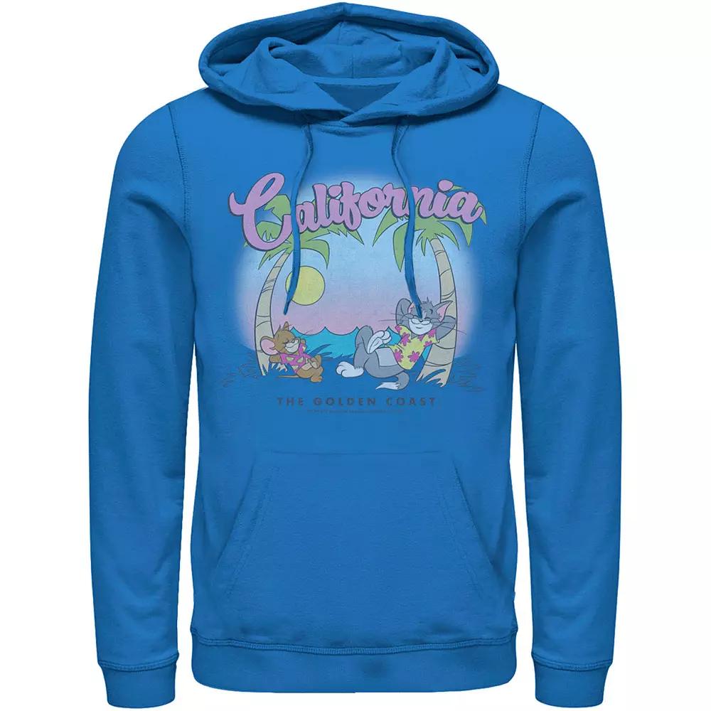 Men's Tom & Jerry California Golden Coast Hoodie,  Product Image