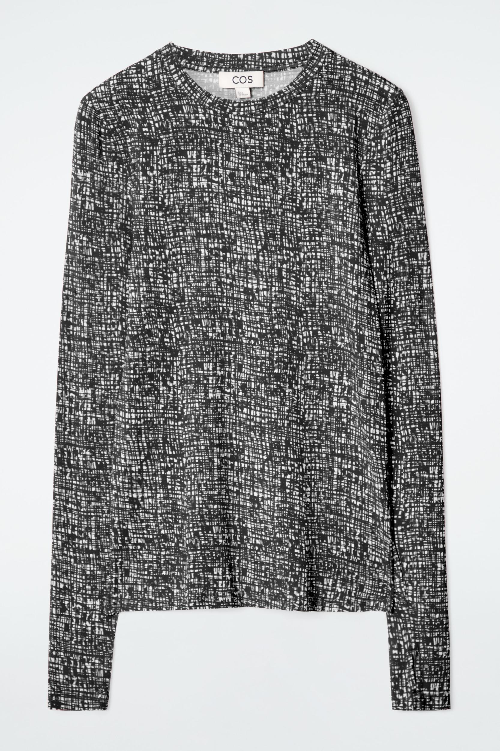 SLIM LIGHTWEIGHT LONG-SLEEVED TOP Product Image