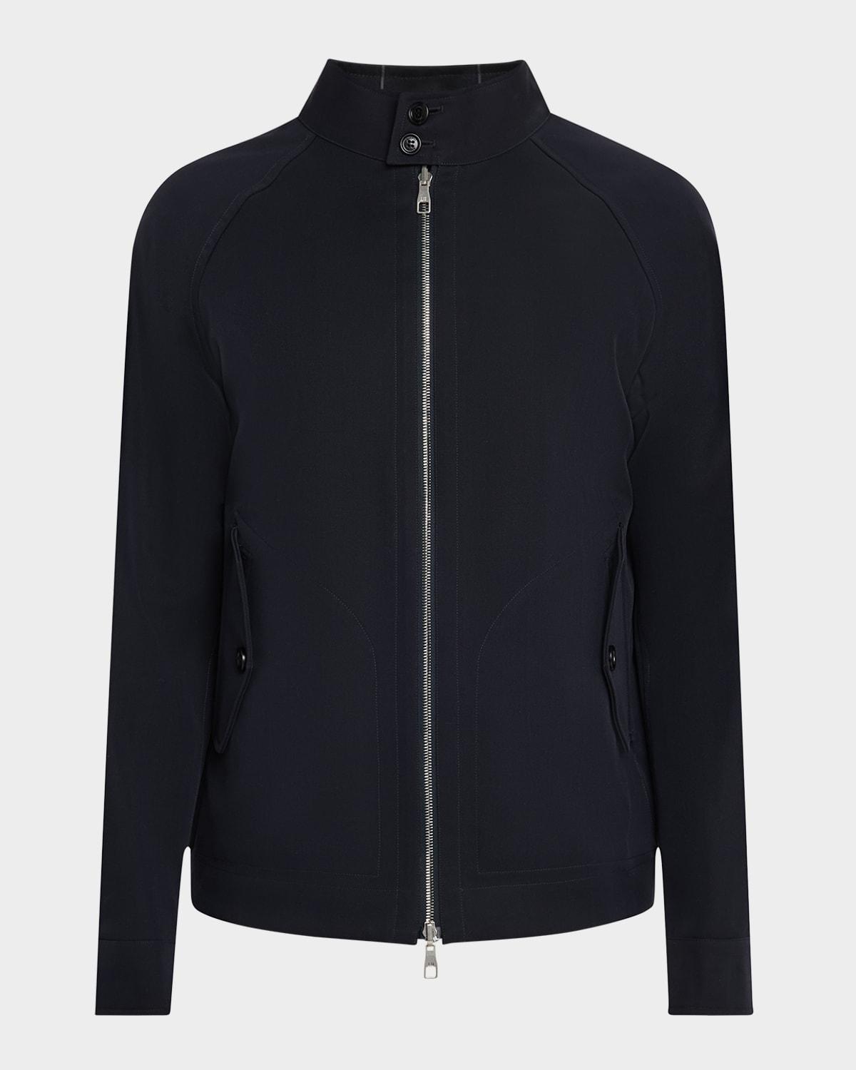 Men's Harrington Reversible Cotton Full-Zip Jacket Product Image