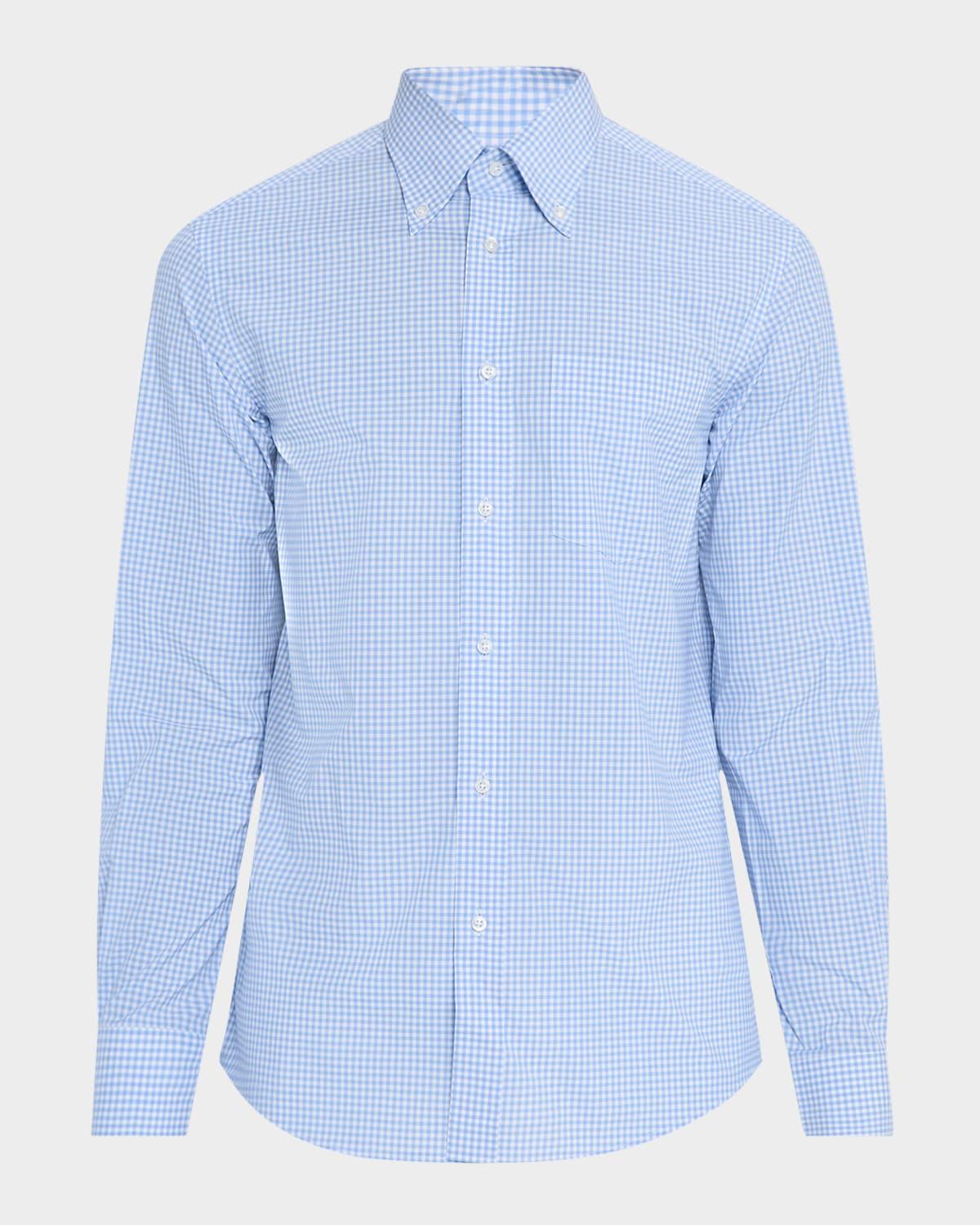 Men's Gingham Sport Shirt Product Image