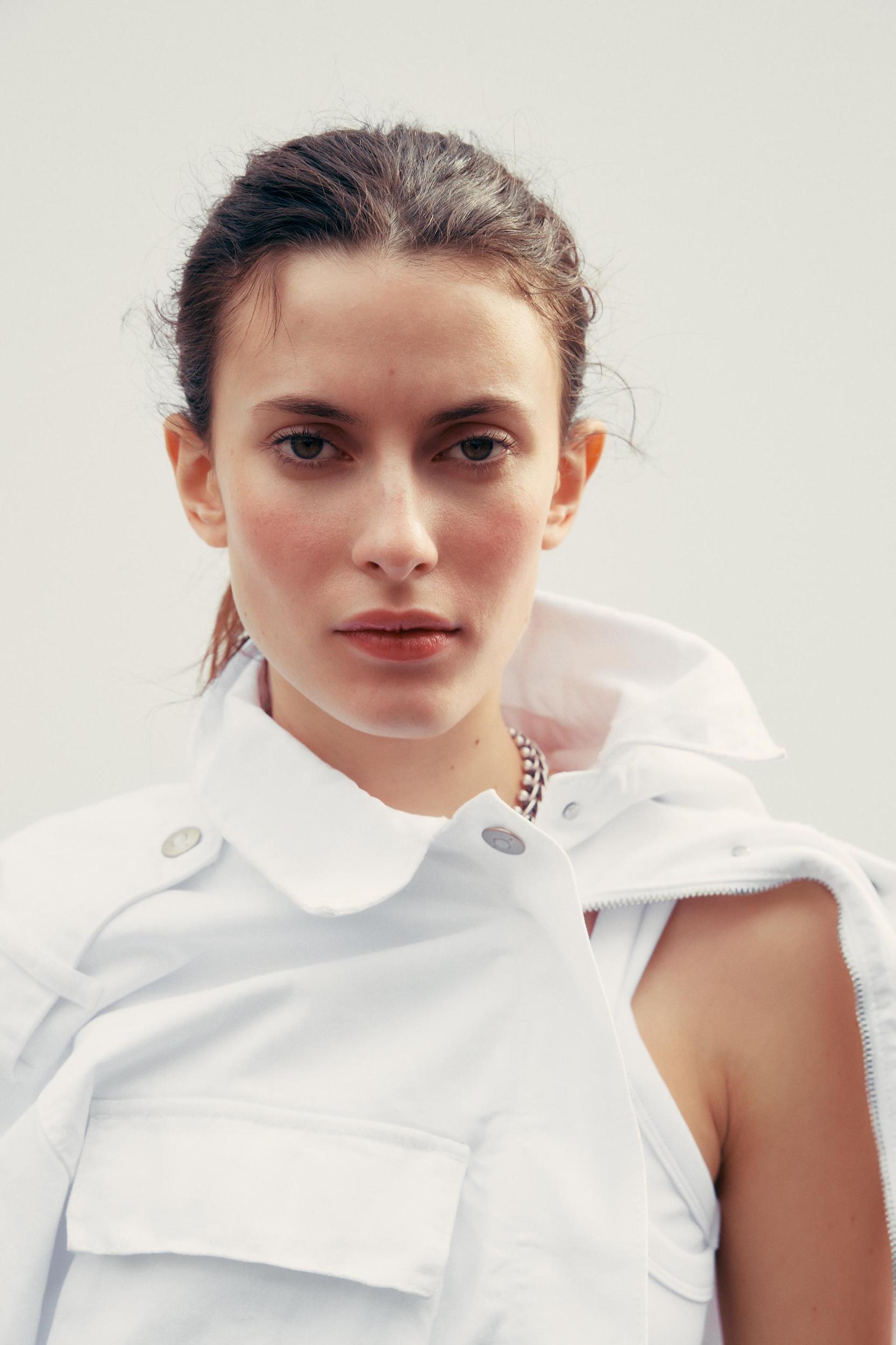 TRF DENIM POCKET JACKET Product Image