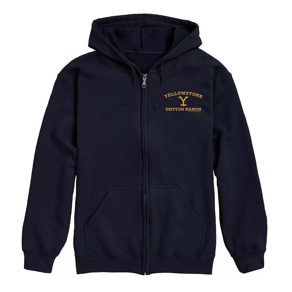 Men's Yellowstone Dutton Ranch Zip Hoodie,  Product Image