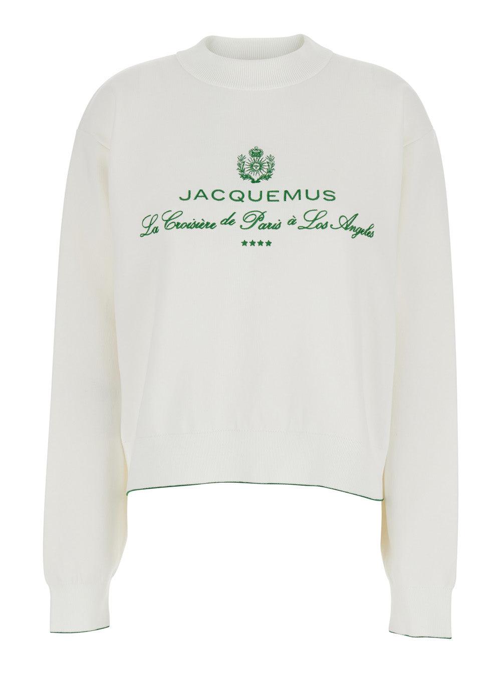 logo-embroidered sweatshirt Product Image