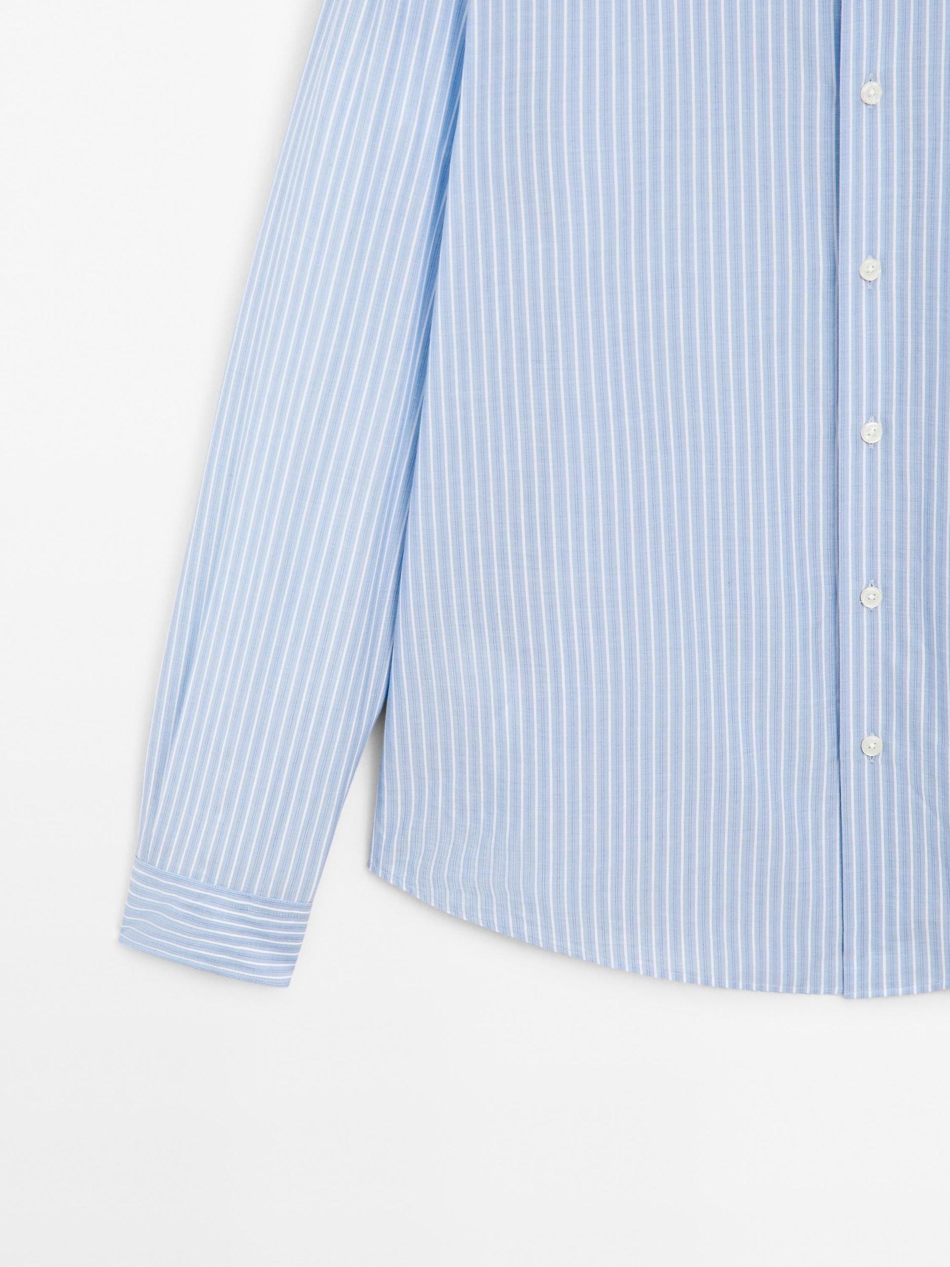 Regular fit shirt with striped detail Product Image
