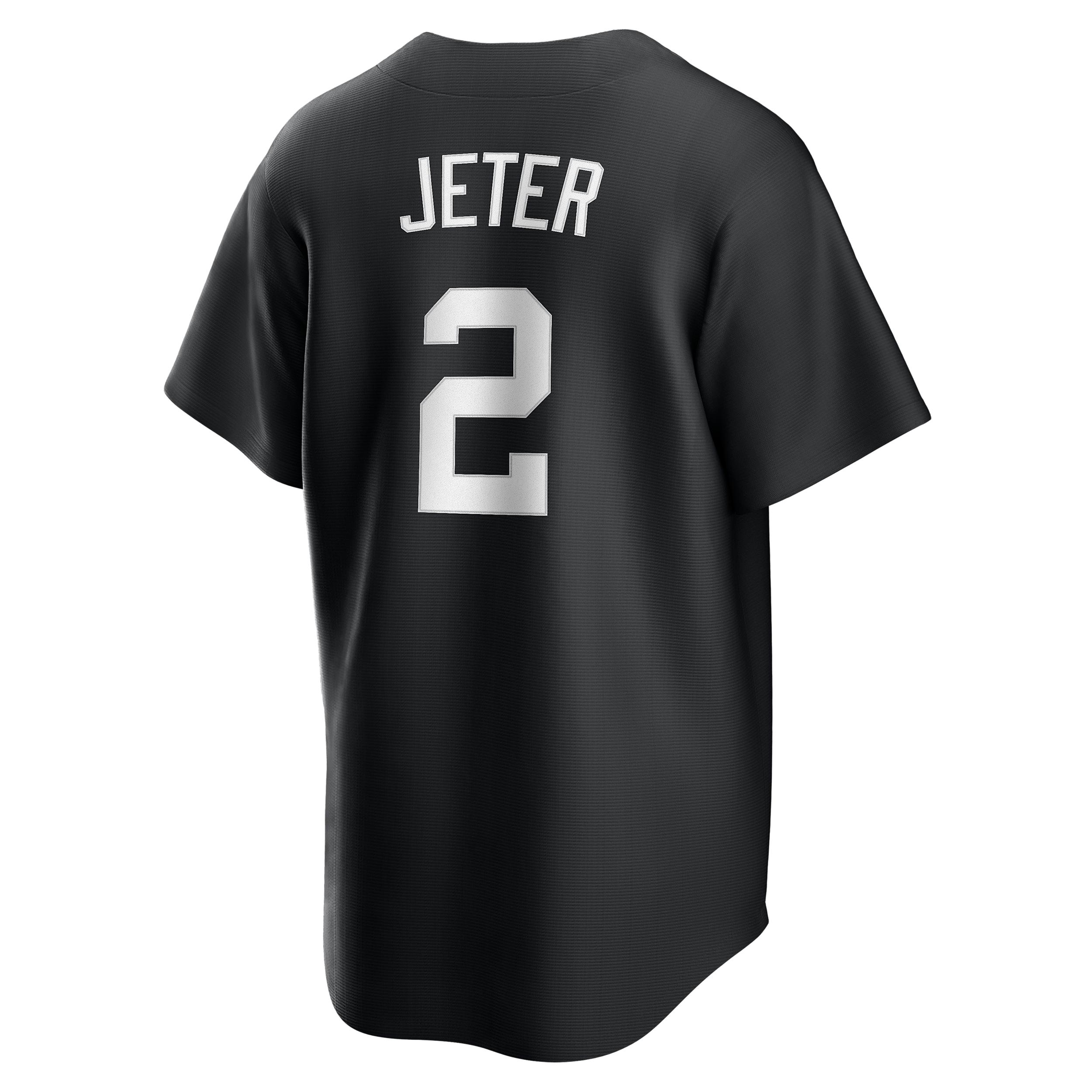 Derek Jeter New York Yankees Nike Men's MLB Replica Jersey Product Image