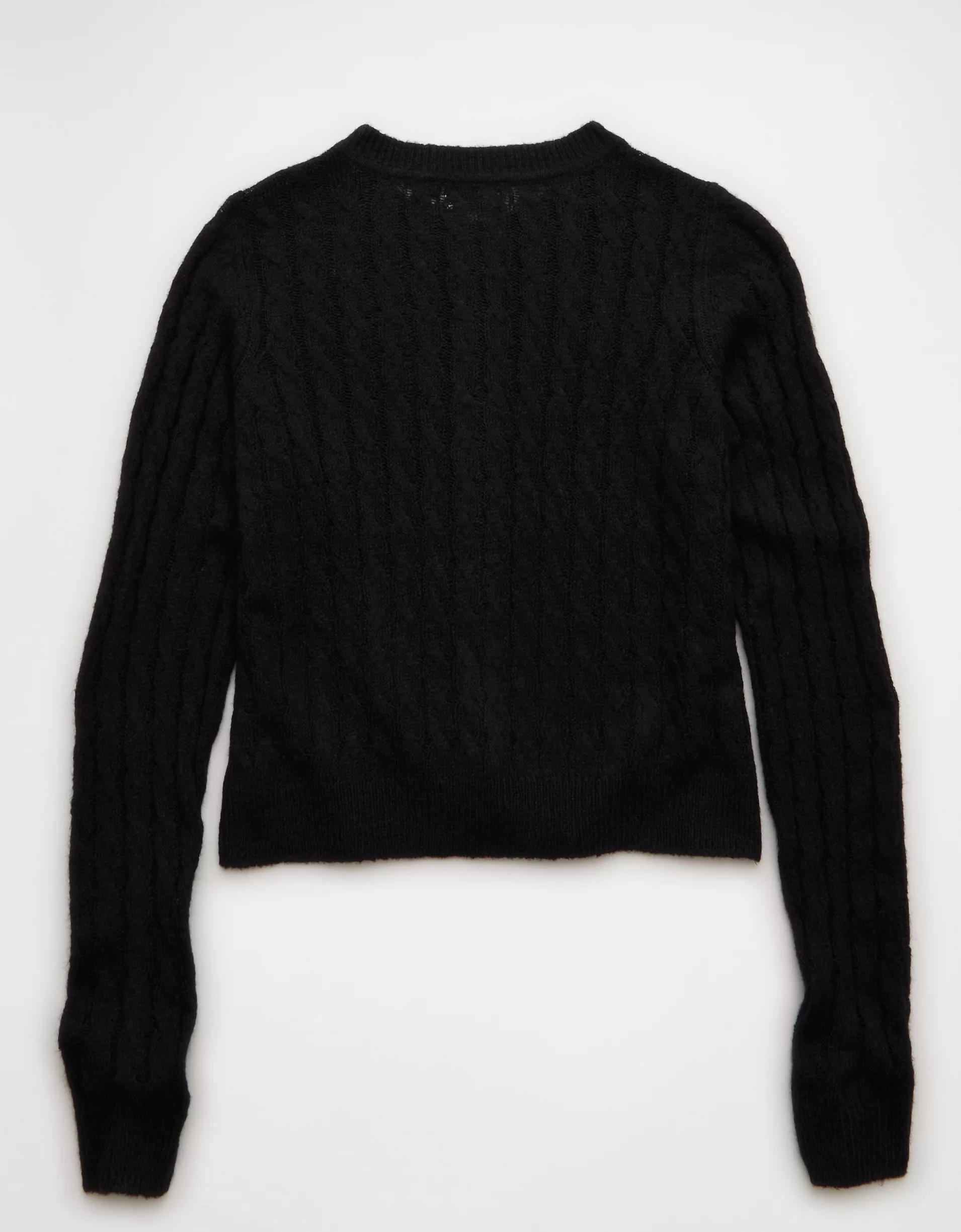 AE Whoa So Soft Button-Front Cardigan Product Image