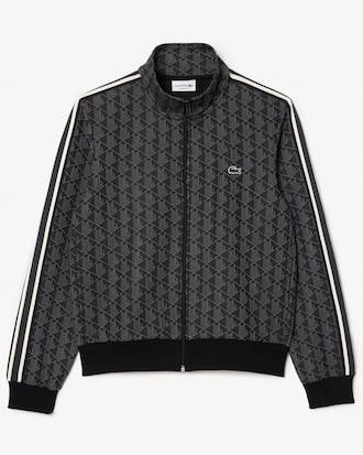 Paris Zip-Up Jacquard Track Jacket Product Image