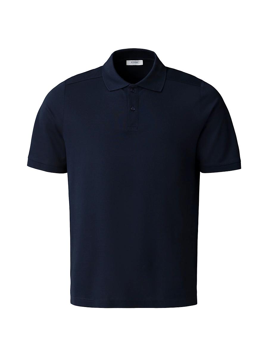 Mens Cotton Piqu Polo Shirt Product Image