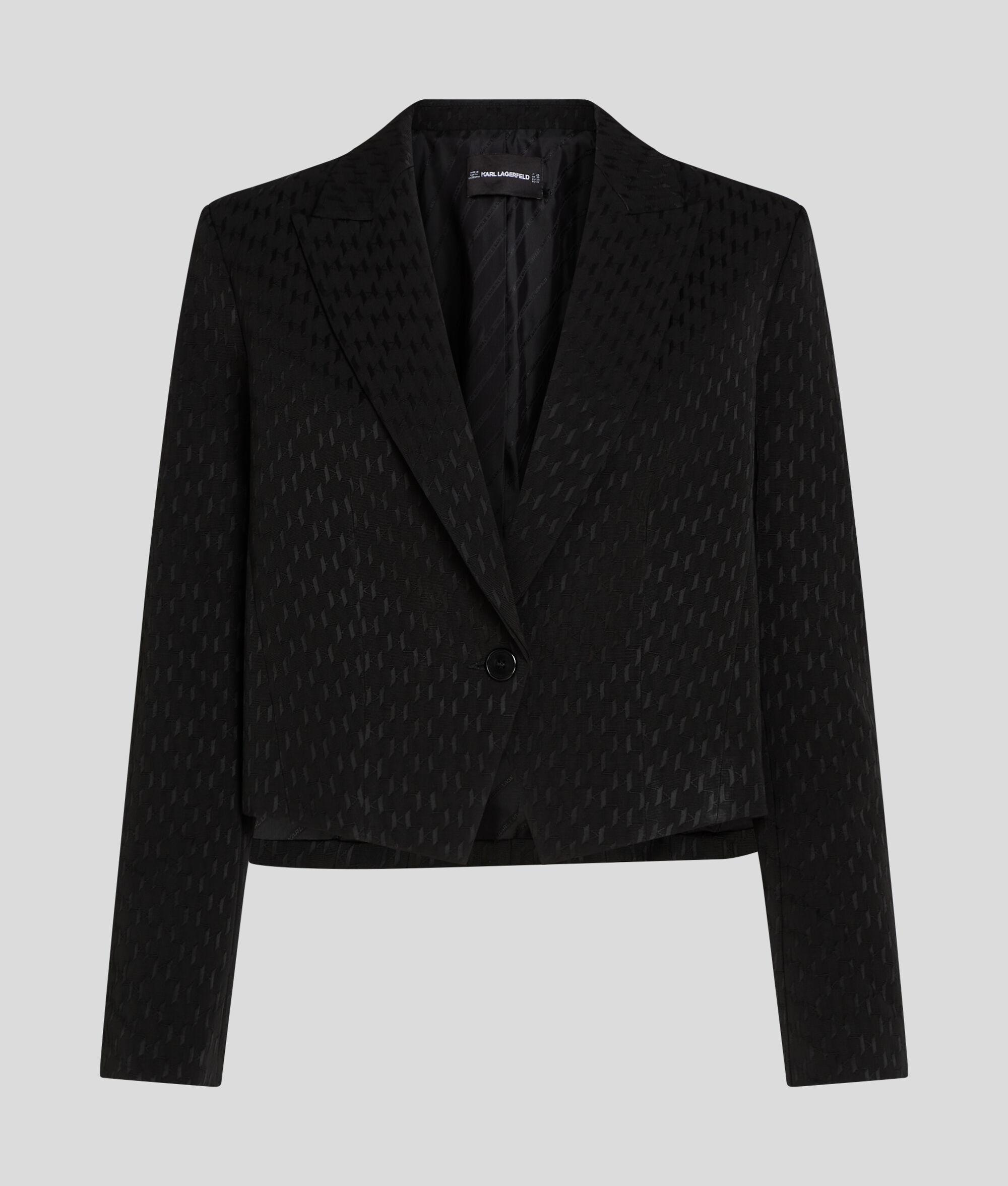 MONOGRAM CROPPED BLAZER Product Image