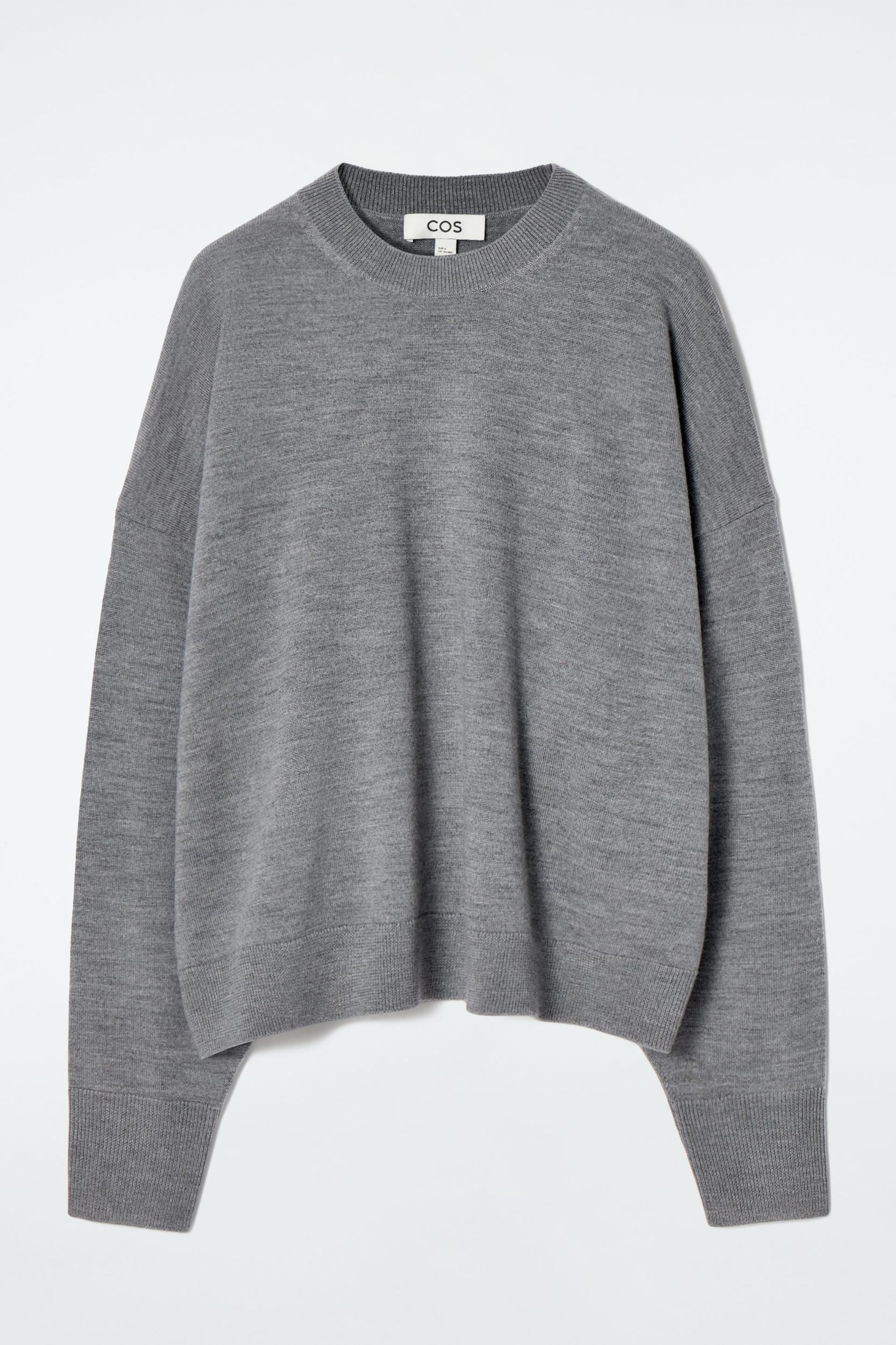 MERINO WOOL CREW-NECK SWEATER Product Image