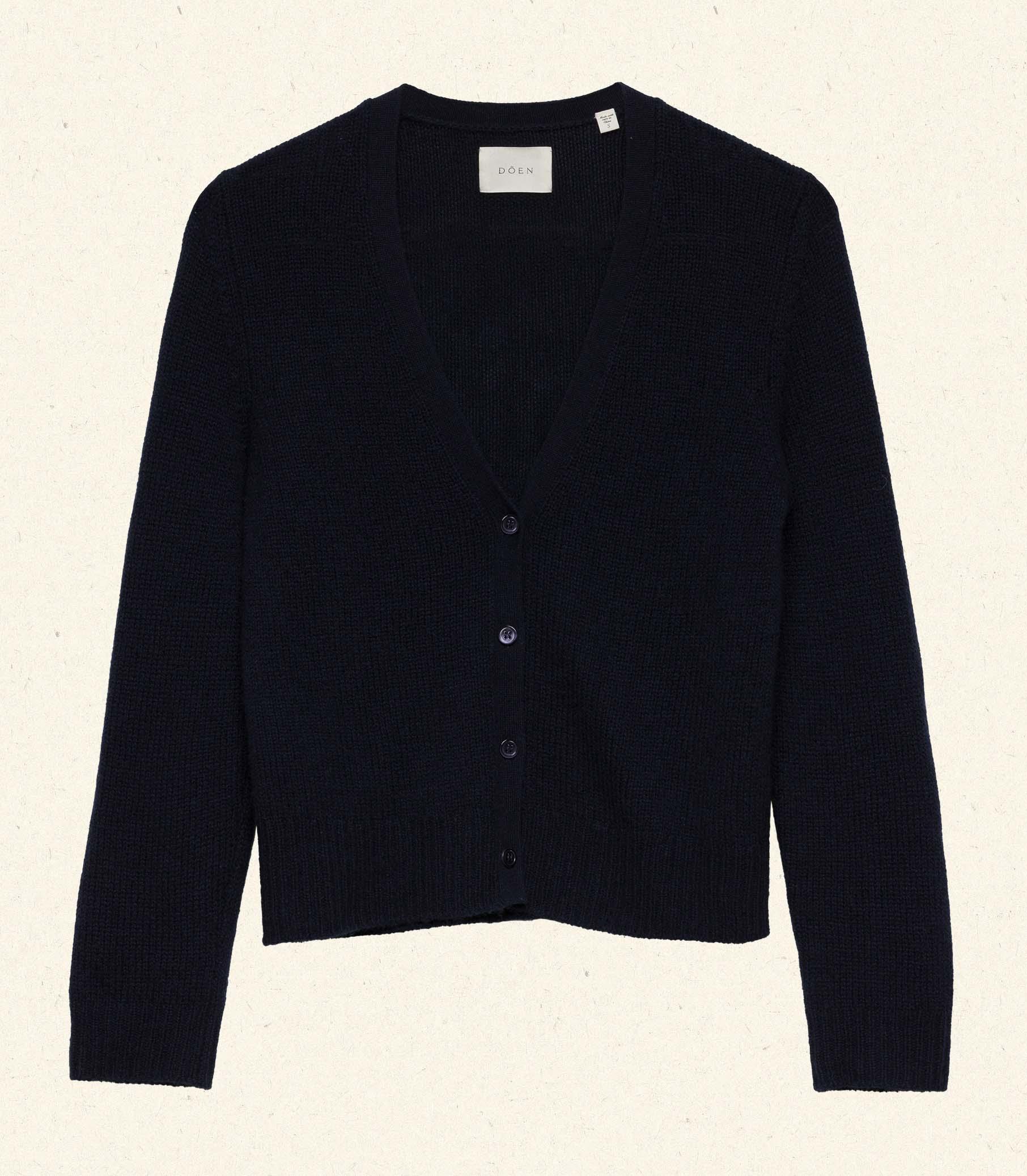 CAMERON CARDIGAN -- NAVY Product Image