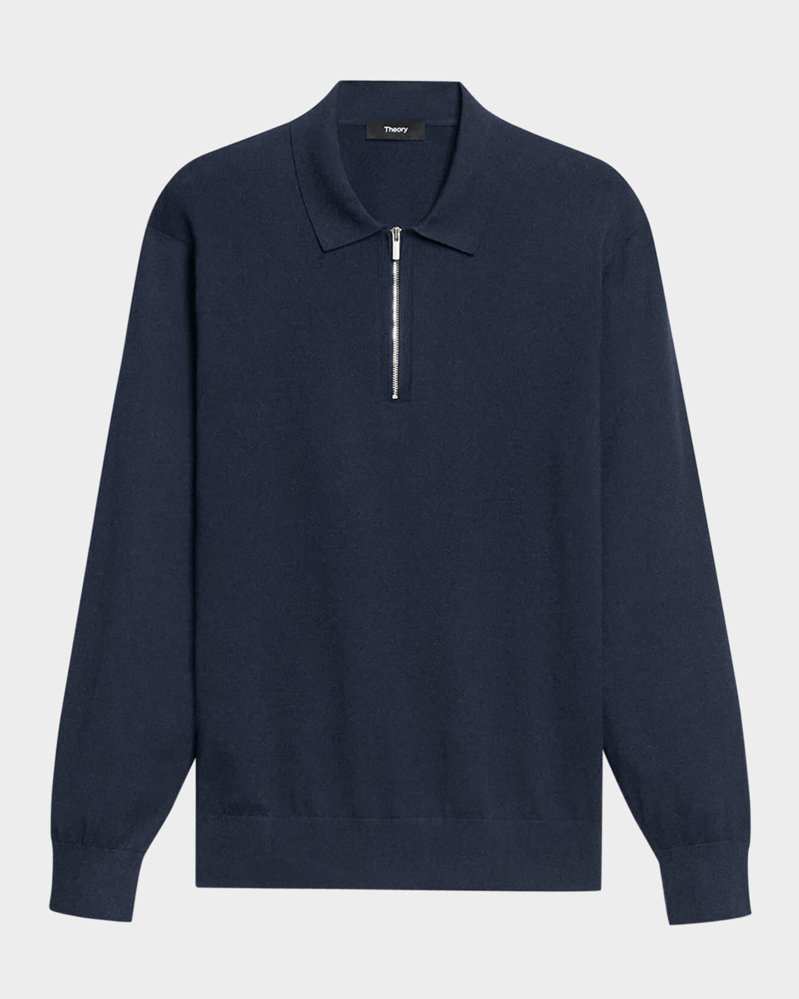 Mens Quilted Zip Bomber Jacket Product Image