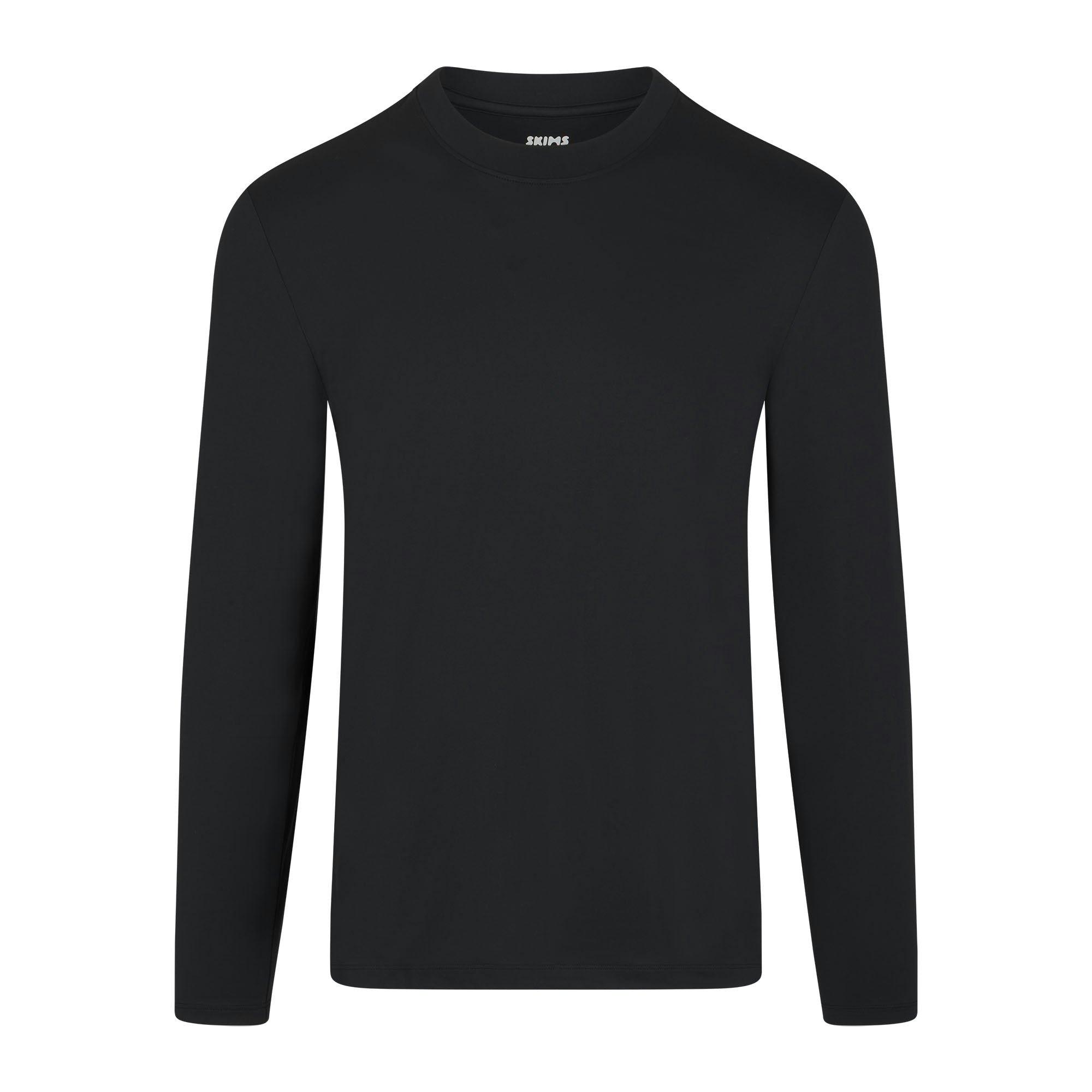 OUTDOOR JERSEY MENS CLASSIC LONG SLEEVE T-SHIRT | ONYX Product Image
