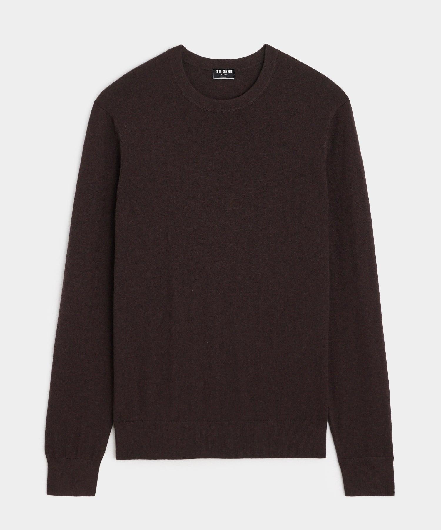 Silk-Cashmere Crewneck Sweater Product Image