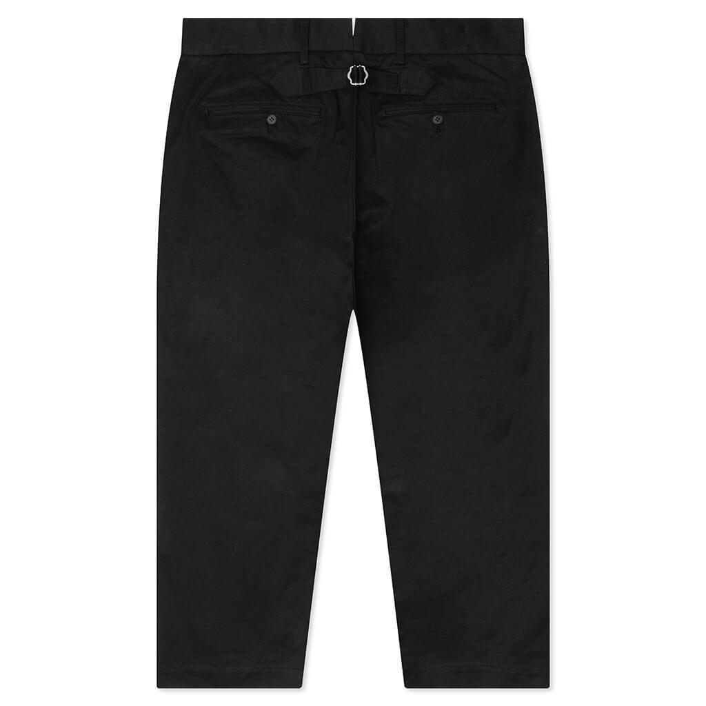 Cotton Chino Pants - Black Male Product Image